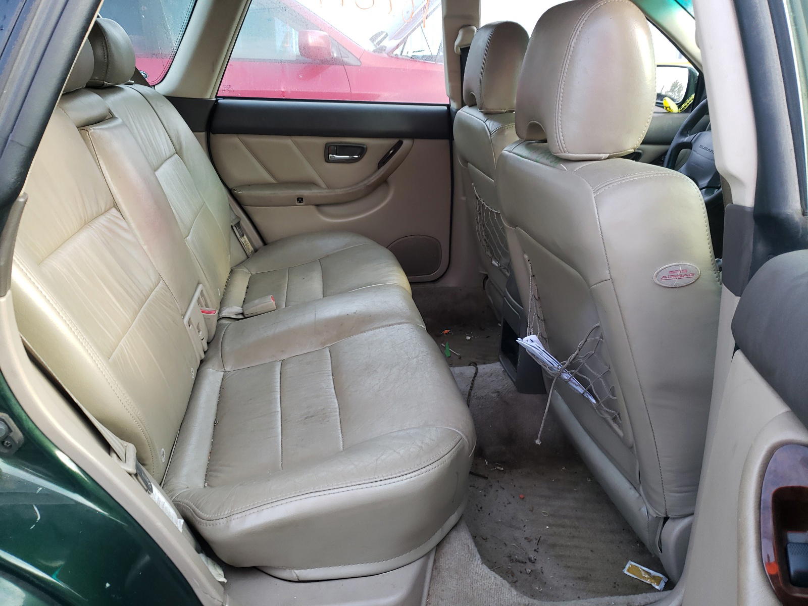 Photo 6 from auction – 2001 SUBARU LEGACY with VIN 4S3BH896517654170
