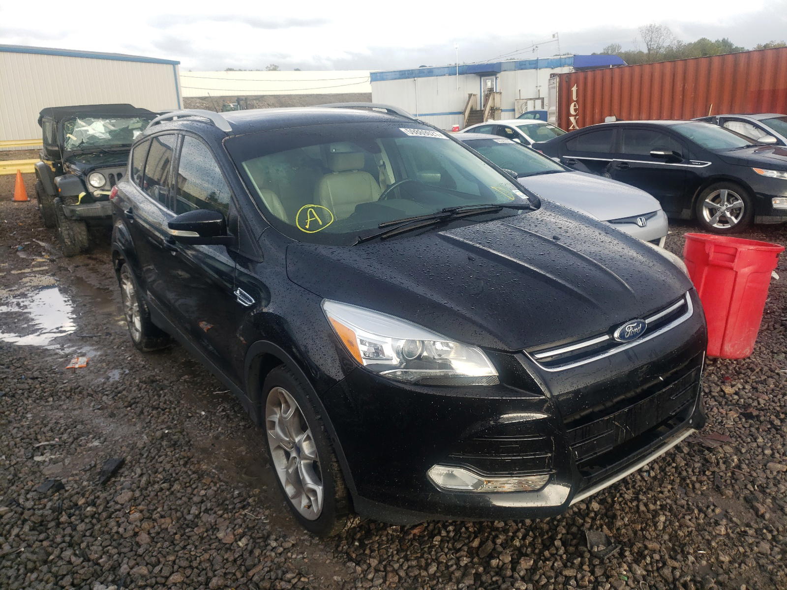FORD ESCAPE TIT 2016 with VIN 1FMCU0J98GUA72898 - Photo from auction