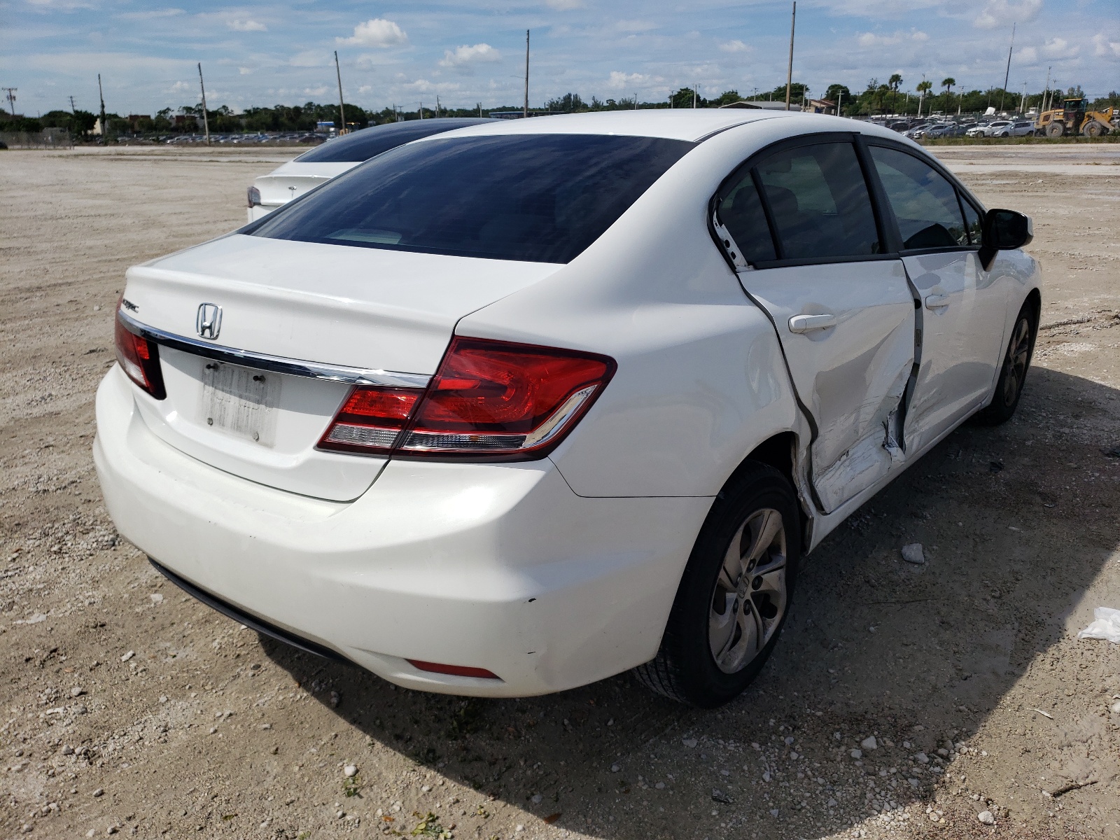 Photo 4 from auction – 2013 HONDA CIVIC LX with VIN 19XFB2F51DE093093