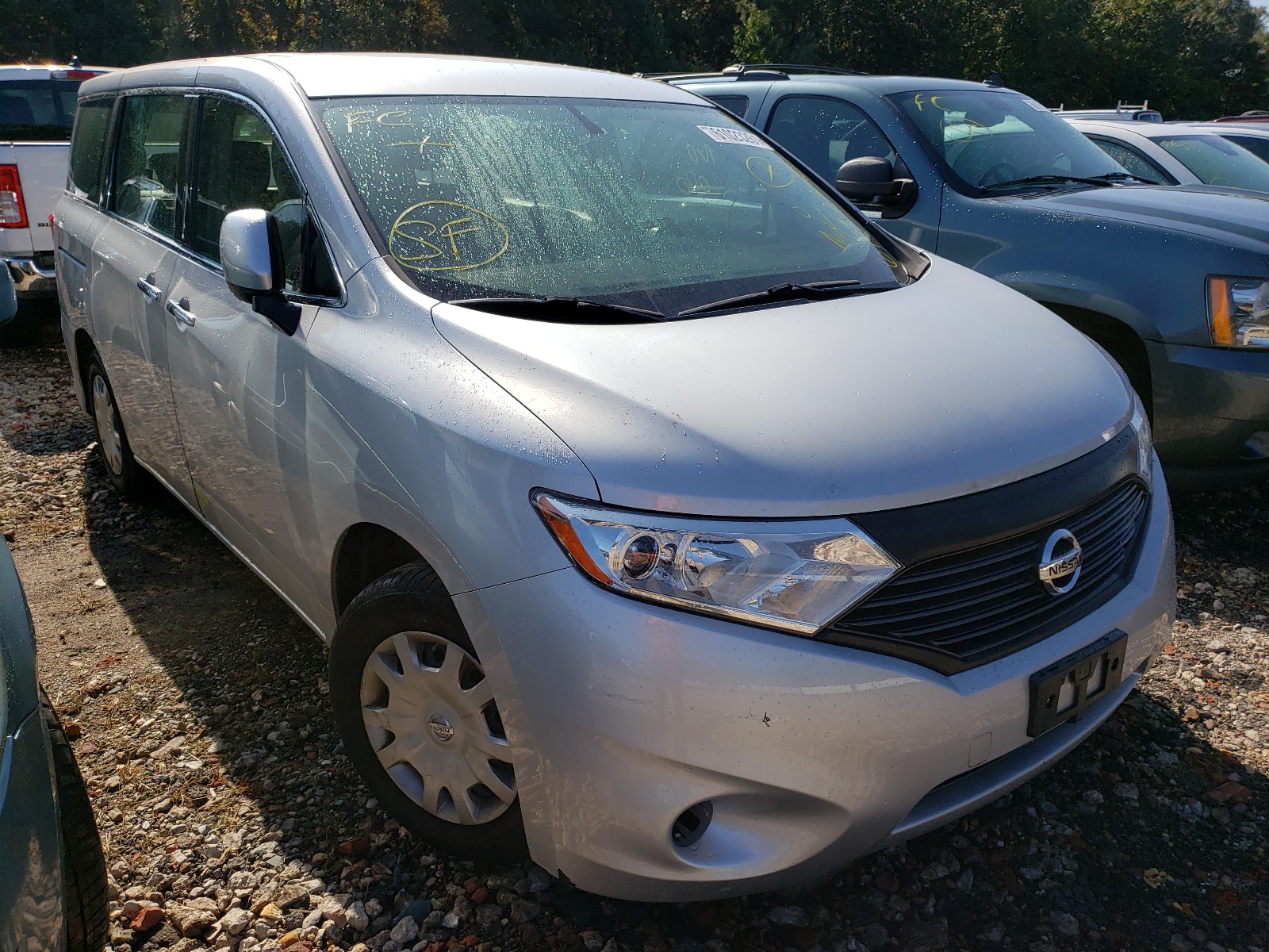 Photo 1 from auction – 2016 NISSAN QUEST S with VIN JN8AE2KPXG9153278