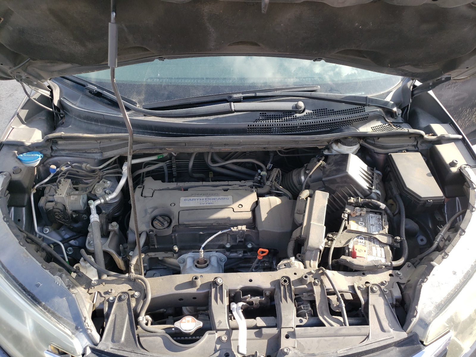 Photo 7 from auction – 2015 HONDA CR-V LX with VIN 3CZRM3H30FG704340