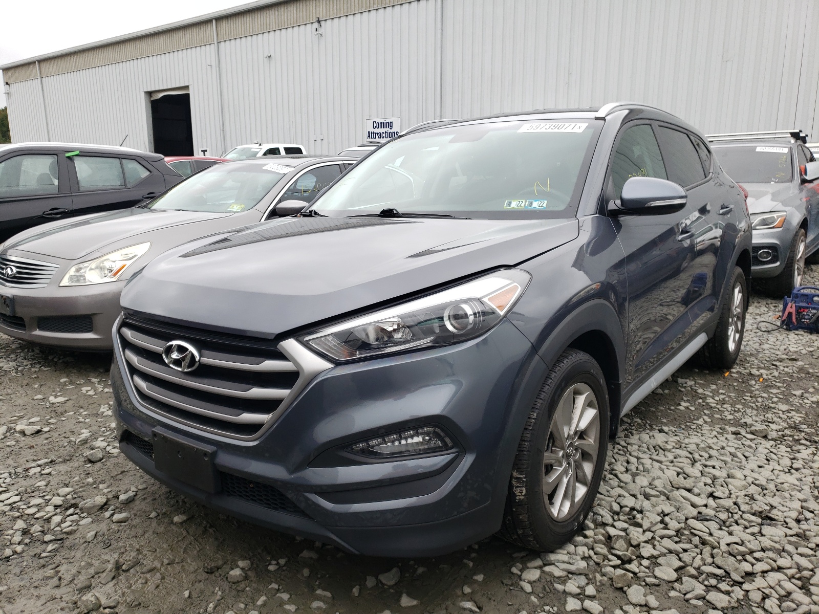 Photo 2 from auction – 2018 HYUNDAI TUCSON SEL with VIN KM8J3CA44JU680439