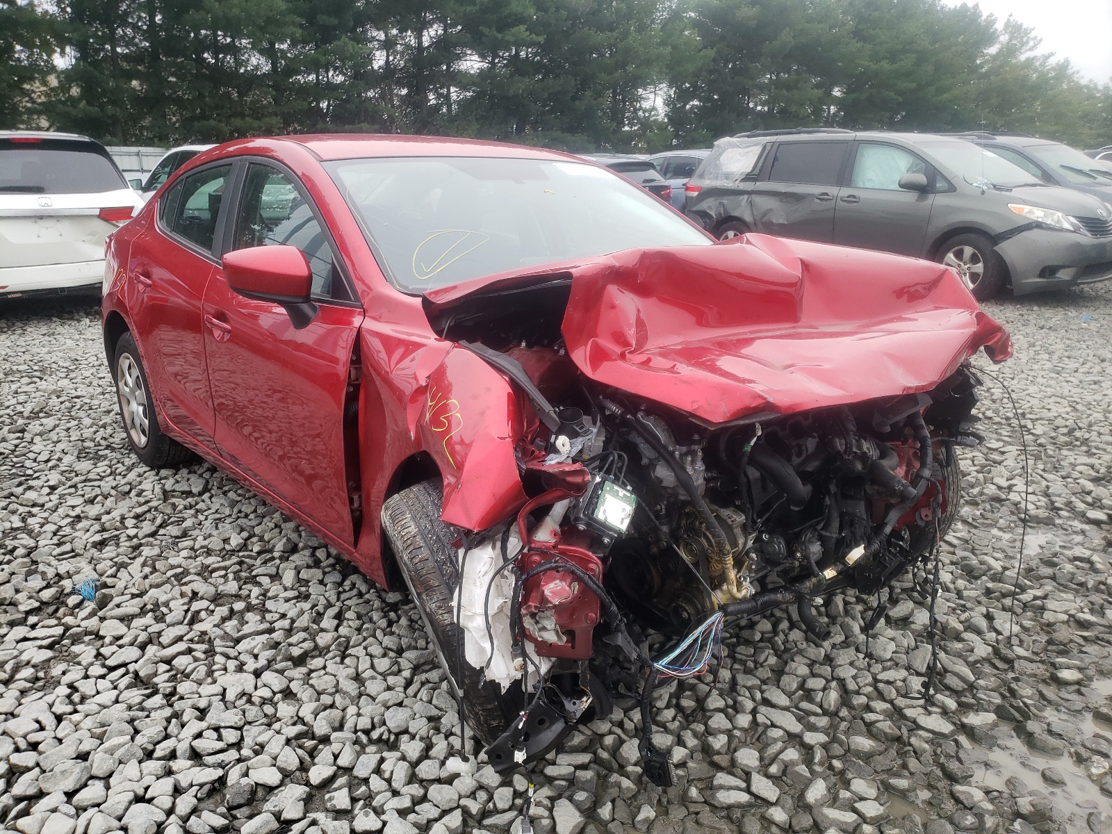 MAZDA 3 SPORT 2016 with VIN 3MZBM1T75GM256232 - Photo from auction