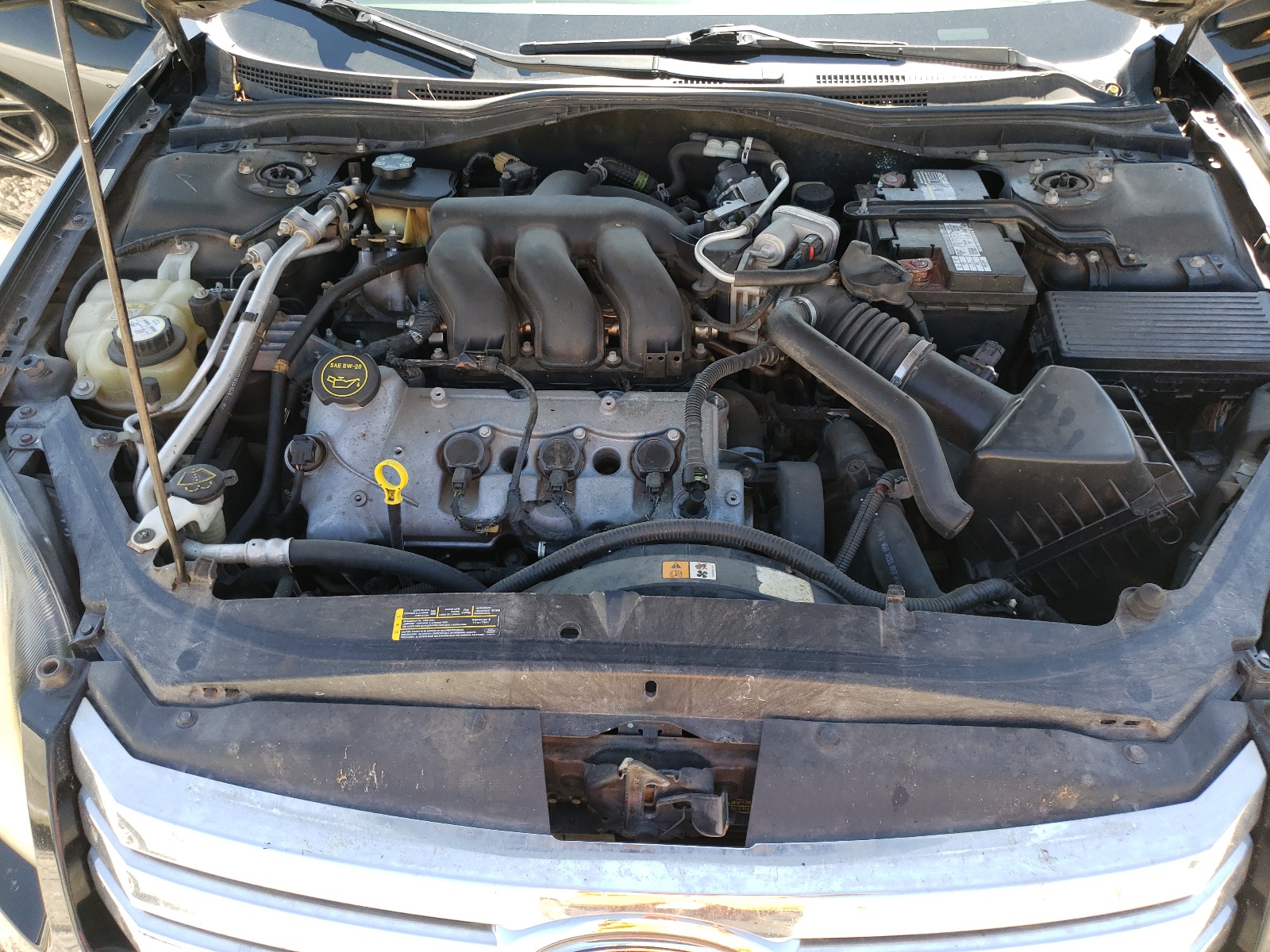 Photo 7 from auction – 2006 FORD FUSION SEL with VIN 3FAHP08196R112404