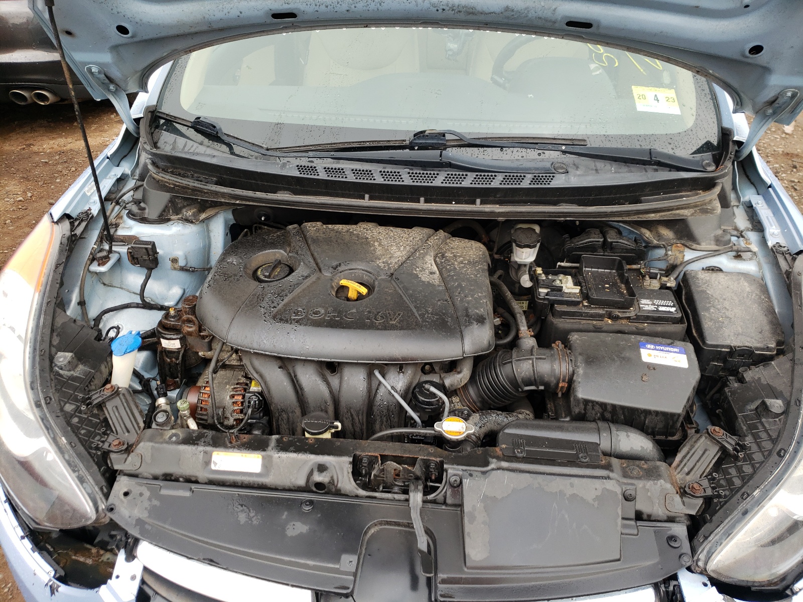 Photo 7 from auction – 2011 HYUNDAI ELANTRA GL with VIN KMHDH4AEXBU124750