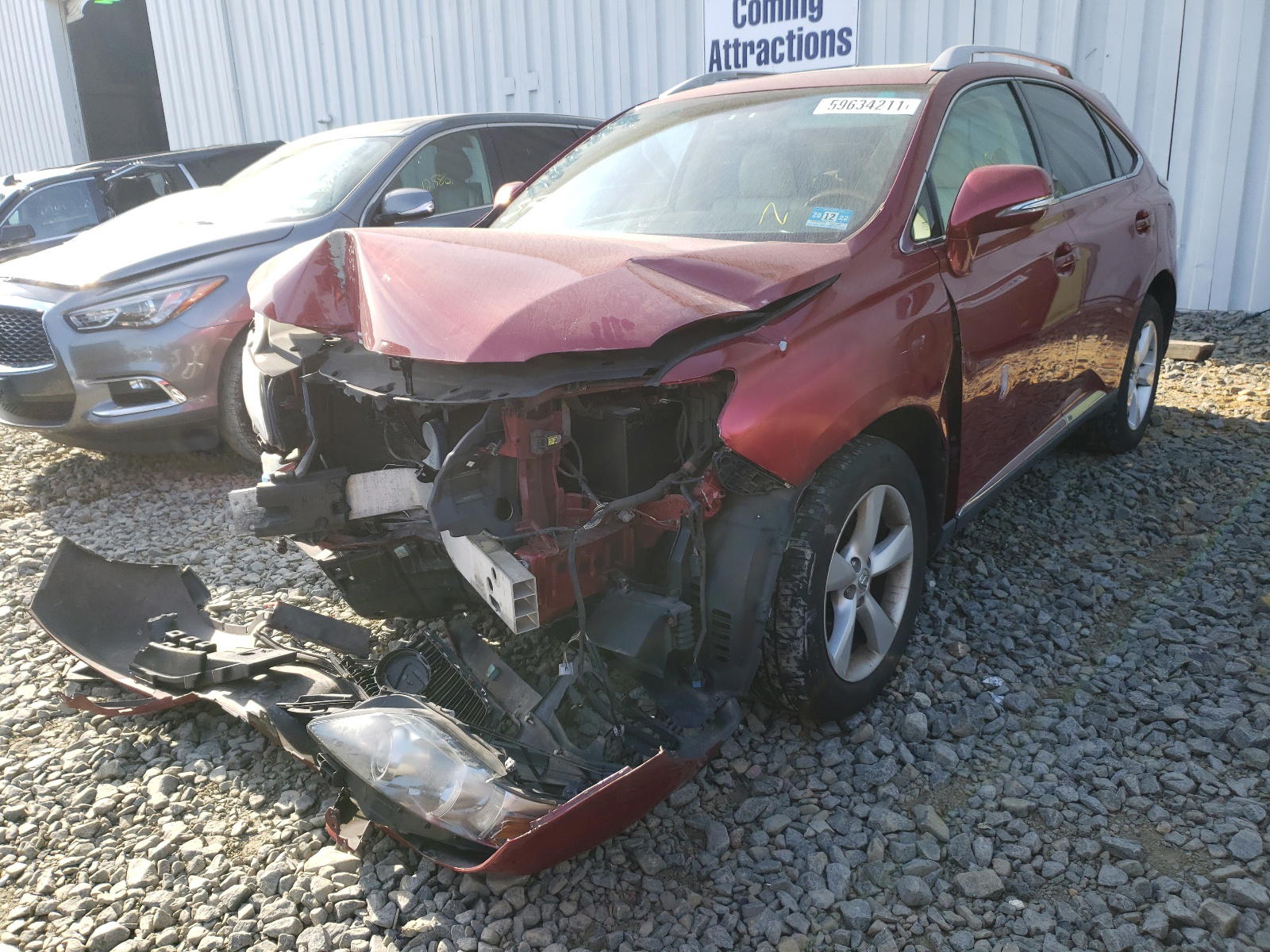 Photo 2 from auction – 2010 LEXUS RX 350 with VIN 2T2BK1BA7AC042926