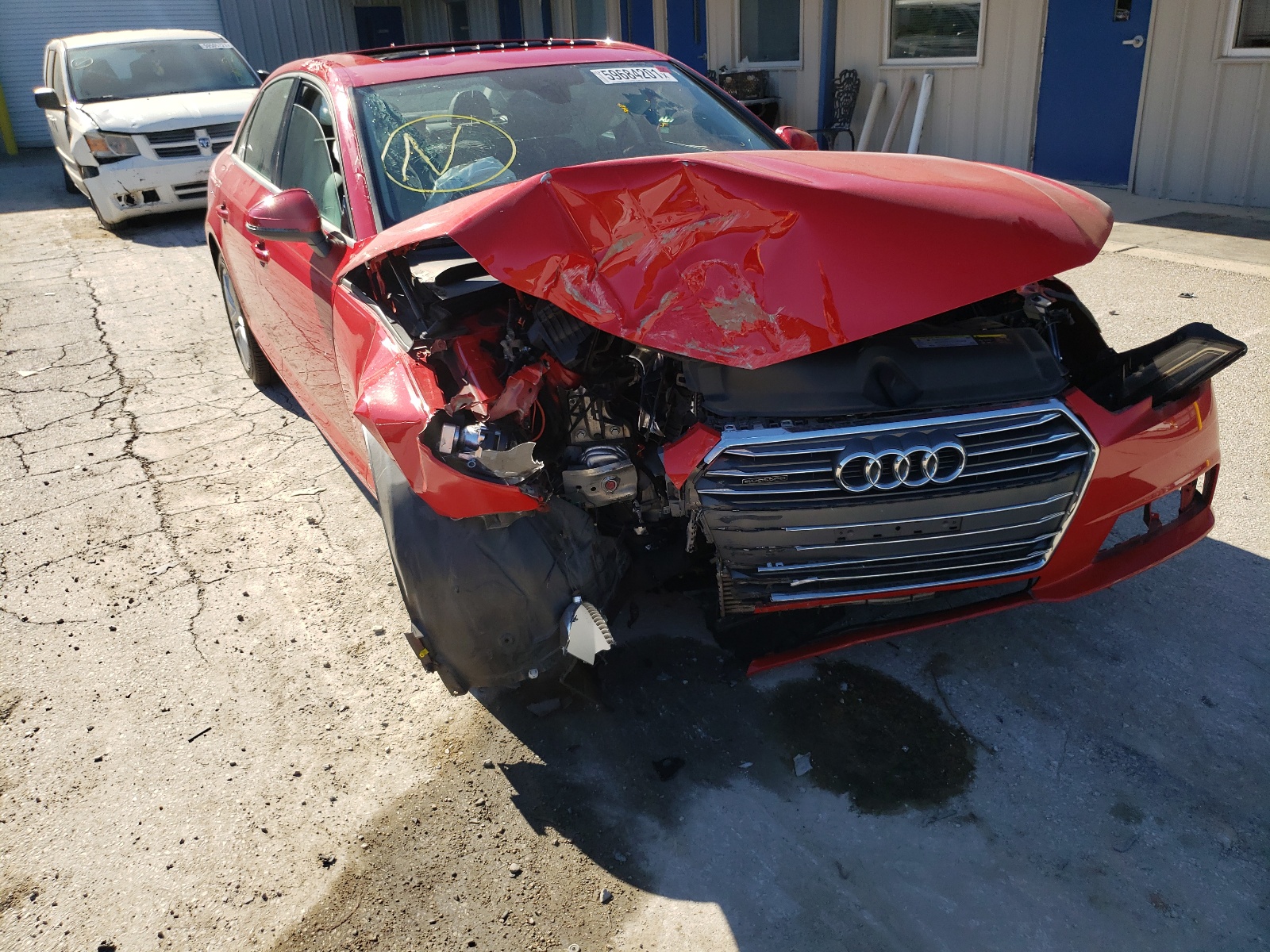 Photo 9 from auction – 2017 AUDI A4 PREMIUM with VIN WAUANAF41HN020520