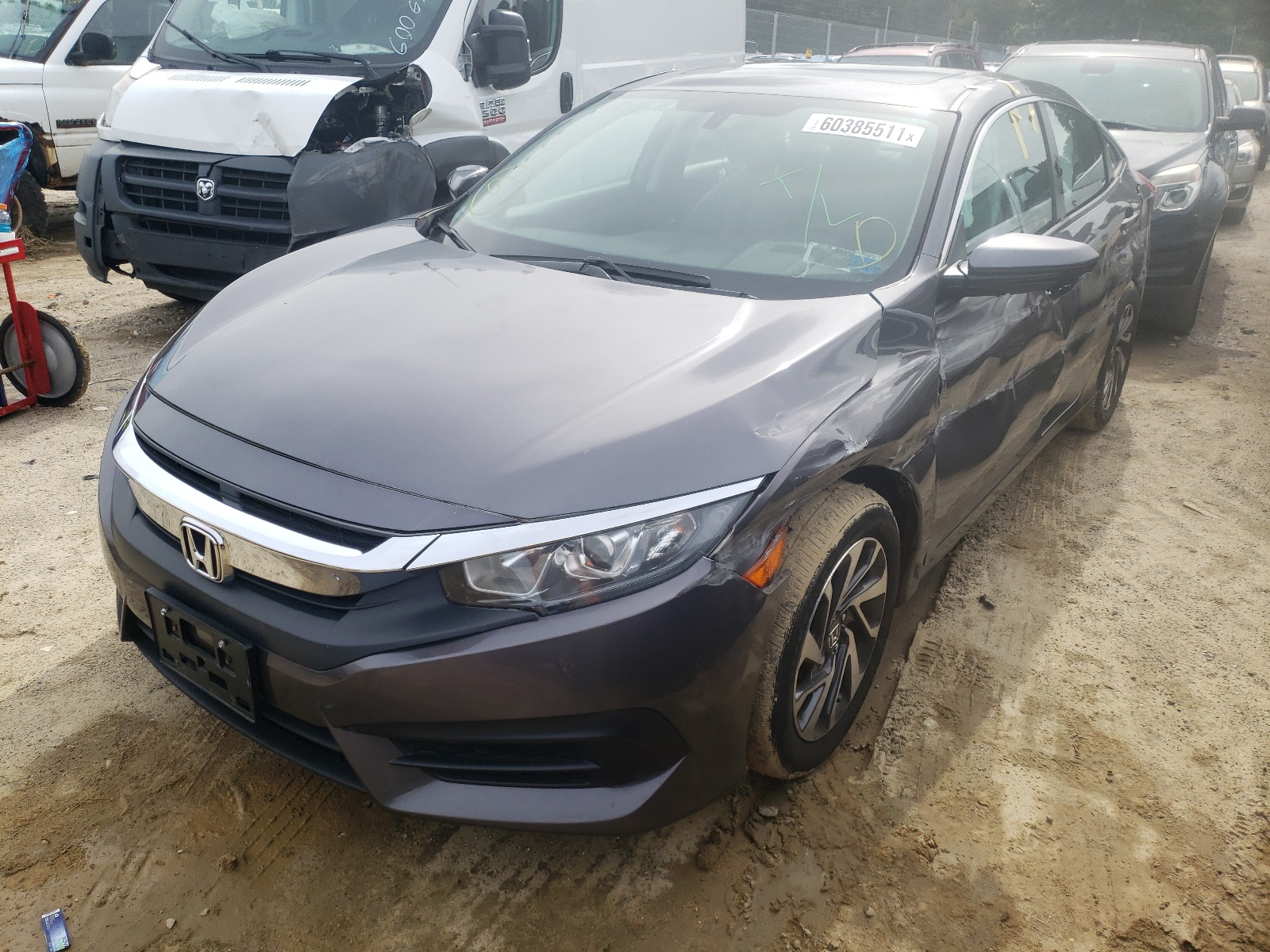Photo 2 from auction – 2018 HONDA CIVIC EX with VIN 2HGFC2F73JH548364