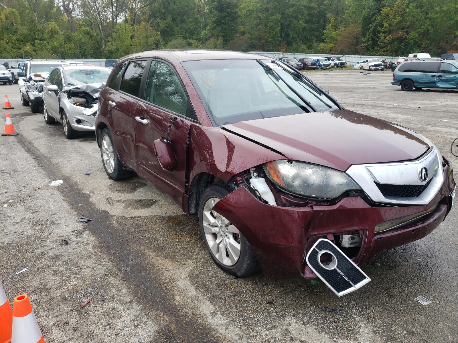 ACURA RDX 2011 with VIN 5J8TB1H20BA005149 - Photo from auction