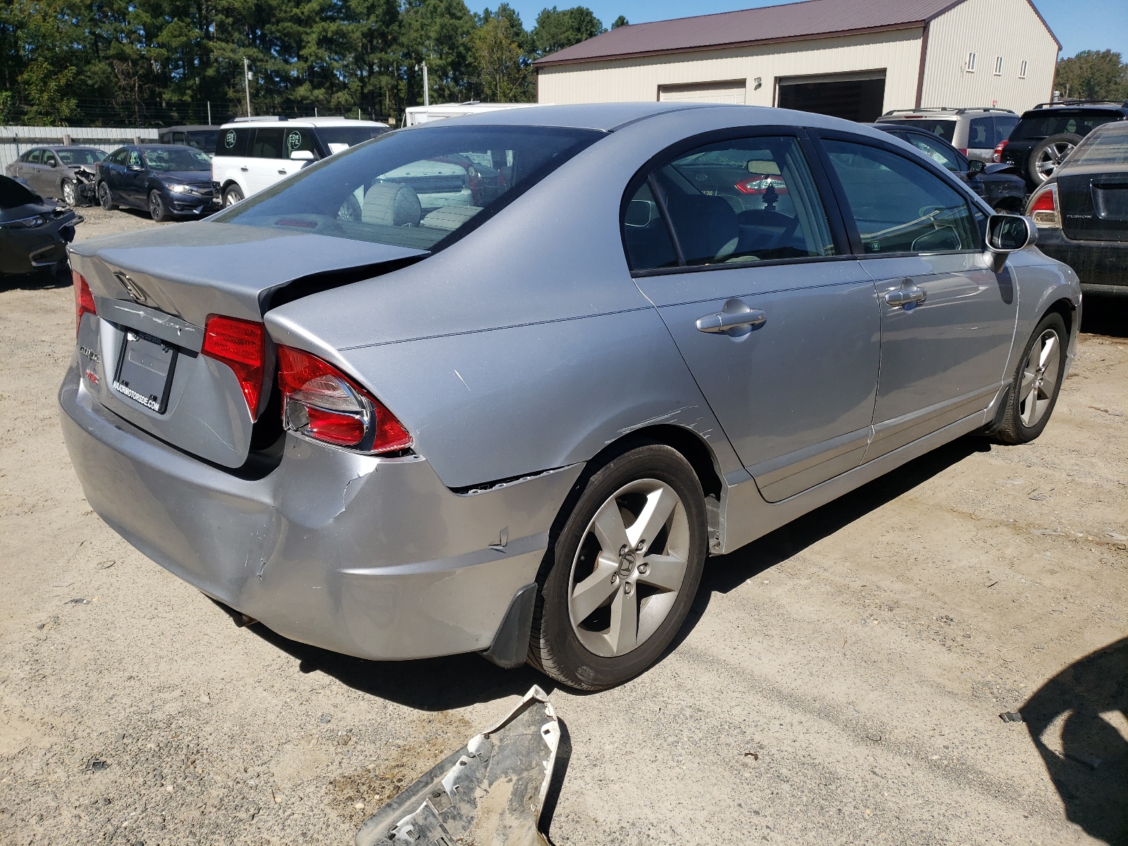 Photo 4 from auction – 2007 HONDA CIVIC EX with VIN 1HGFA168X7L042437