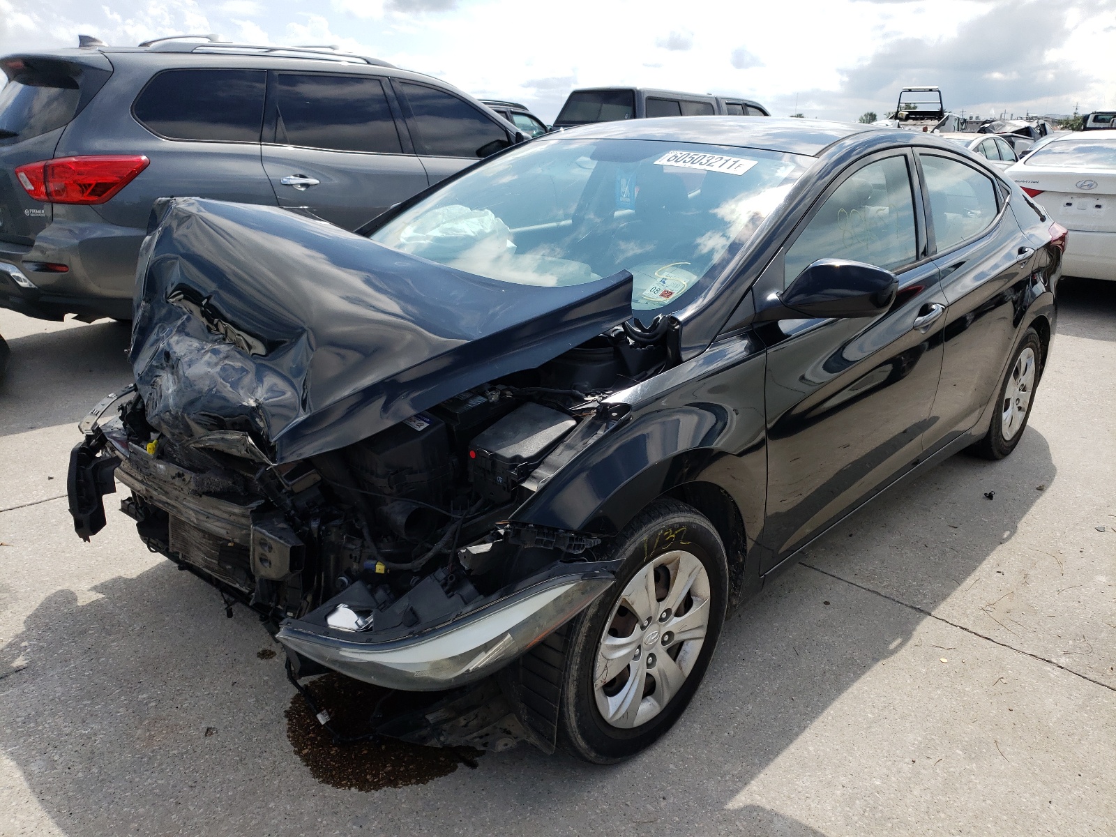Photo 2 from auction – 2016 HYUNDAI ELANTRA SE with VIN KMHDH4AE3GU545698