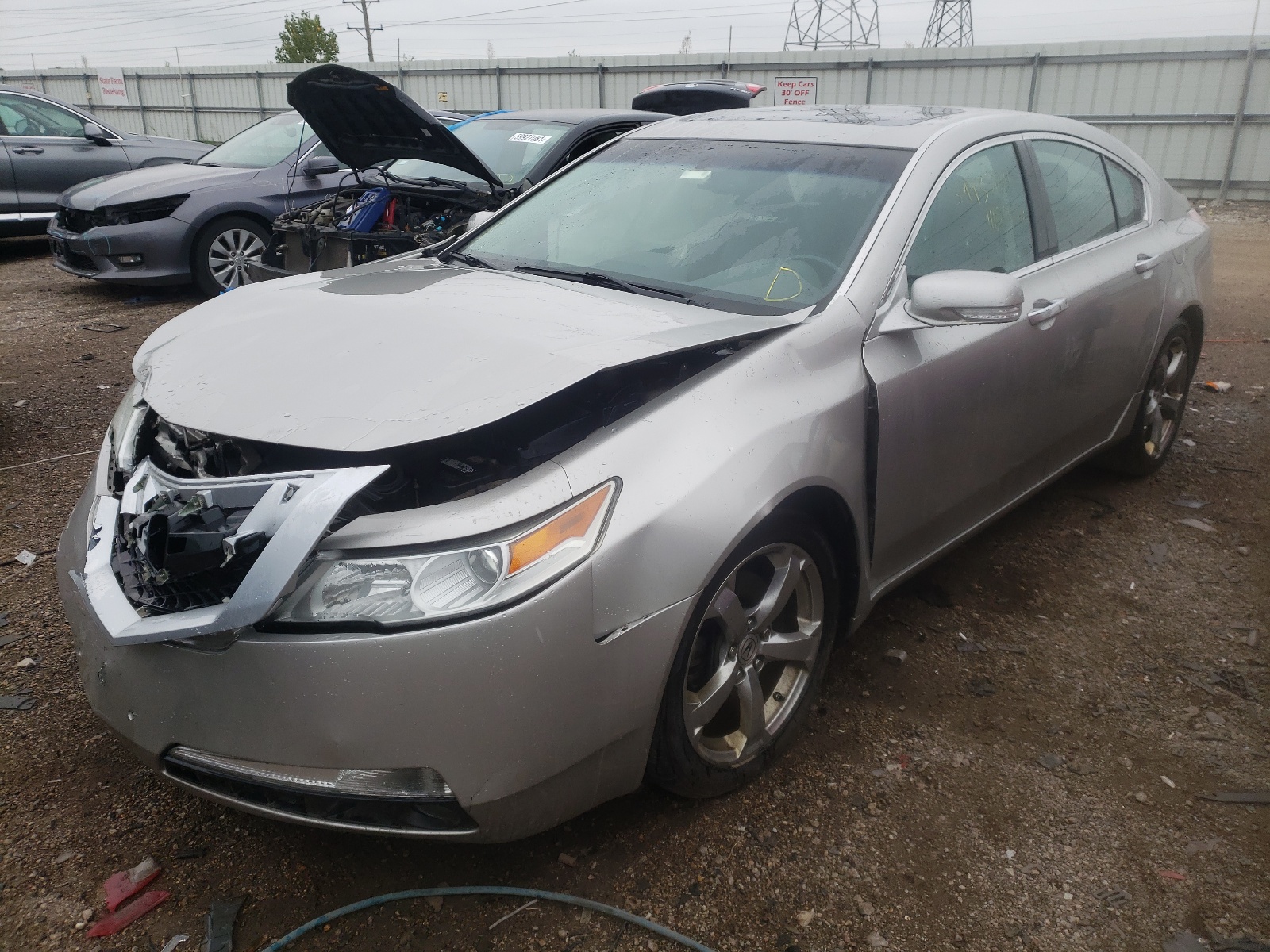 Photo 2 from auction – 2010 ACURA TL with VIN 19UUA8F55AA009936