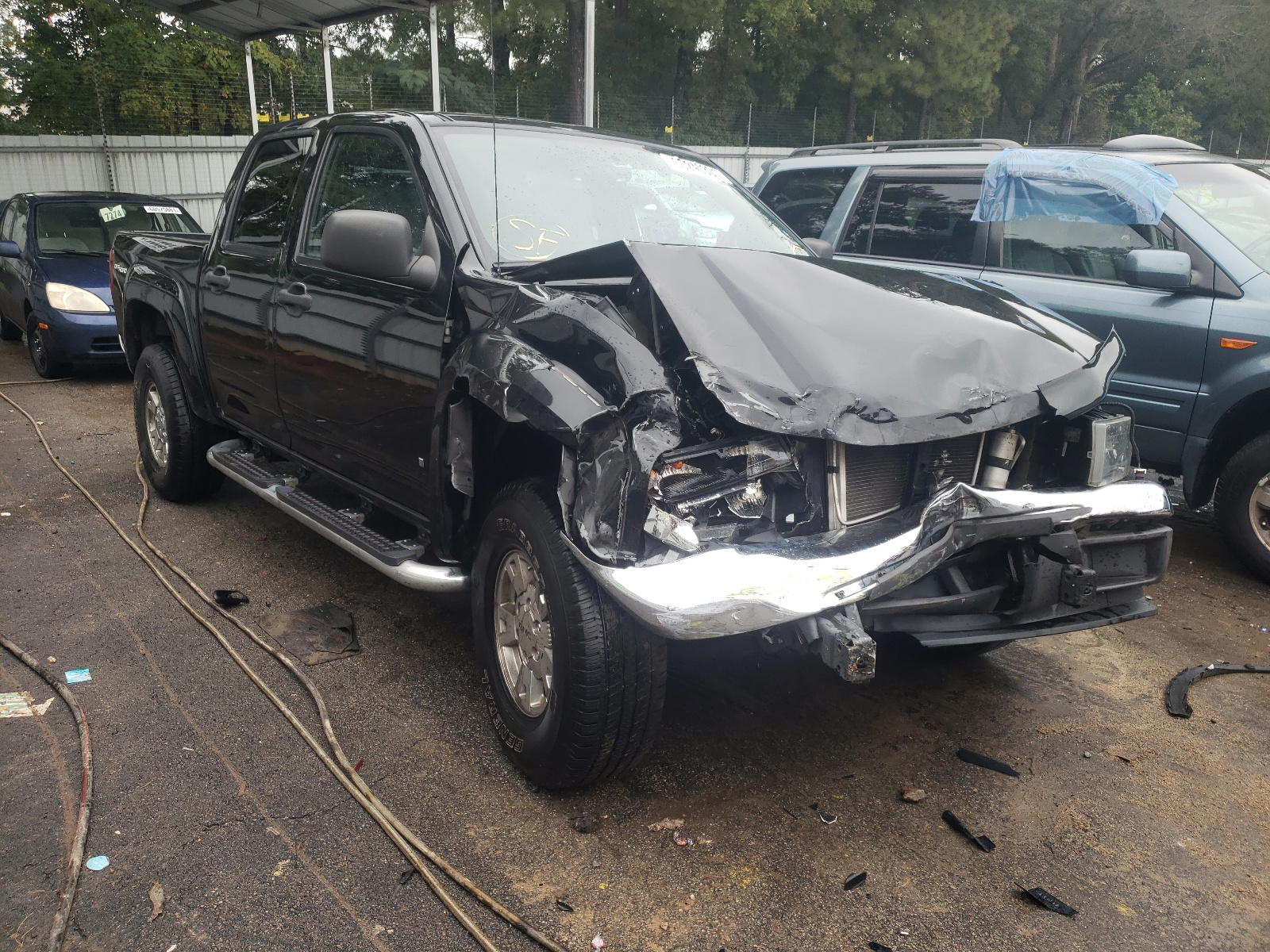 GMC CANYON 2007 with VIN 1GTDS13E078184005 - Photo from auction