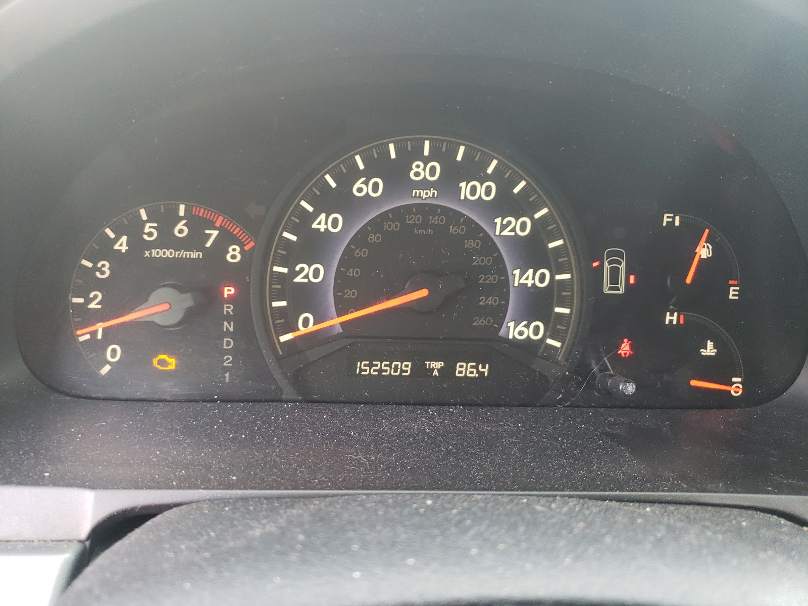 Photo 8 from auction – 2006 HONDA ODYSSEY EX with VIN 5FNRL38746B114725