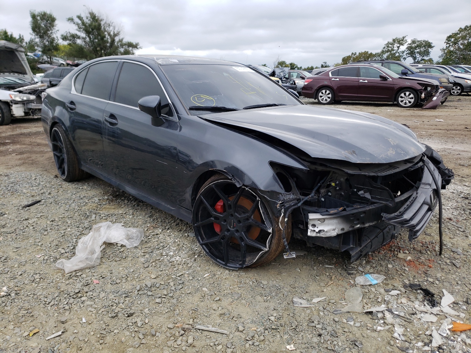 LEXUS GS 350 BAS 2018 with VIN JTHCZ1BLXJA007810 - Photo from auction