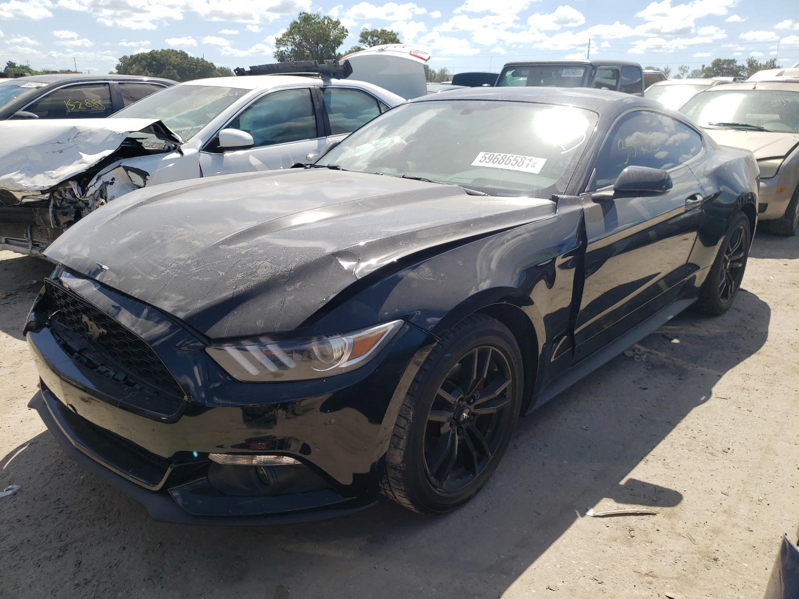 Photo 2 from auction – 2017 FORD MUSTANG with VIN 1FA6P8TH8H5249138