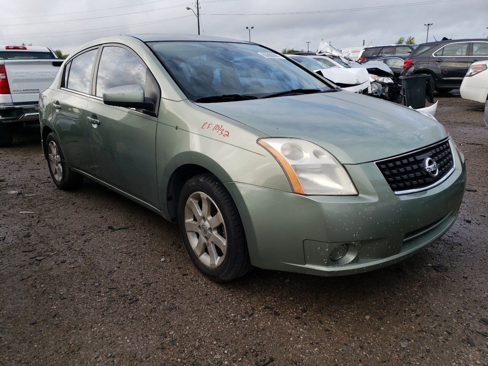 NISSAN SENTRA 2.0 2007 with VIN 3N1AB61E77L627354 - Photo from auction