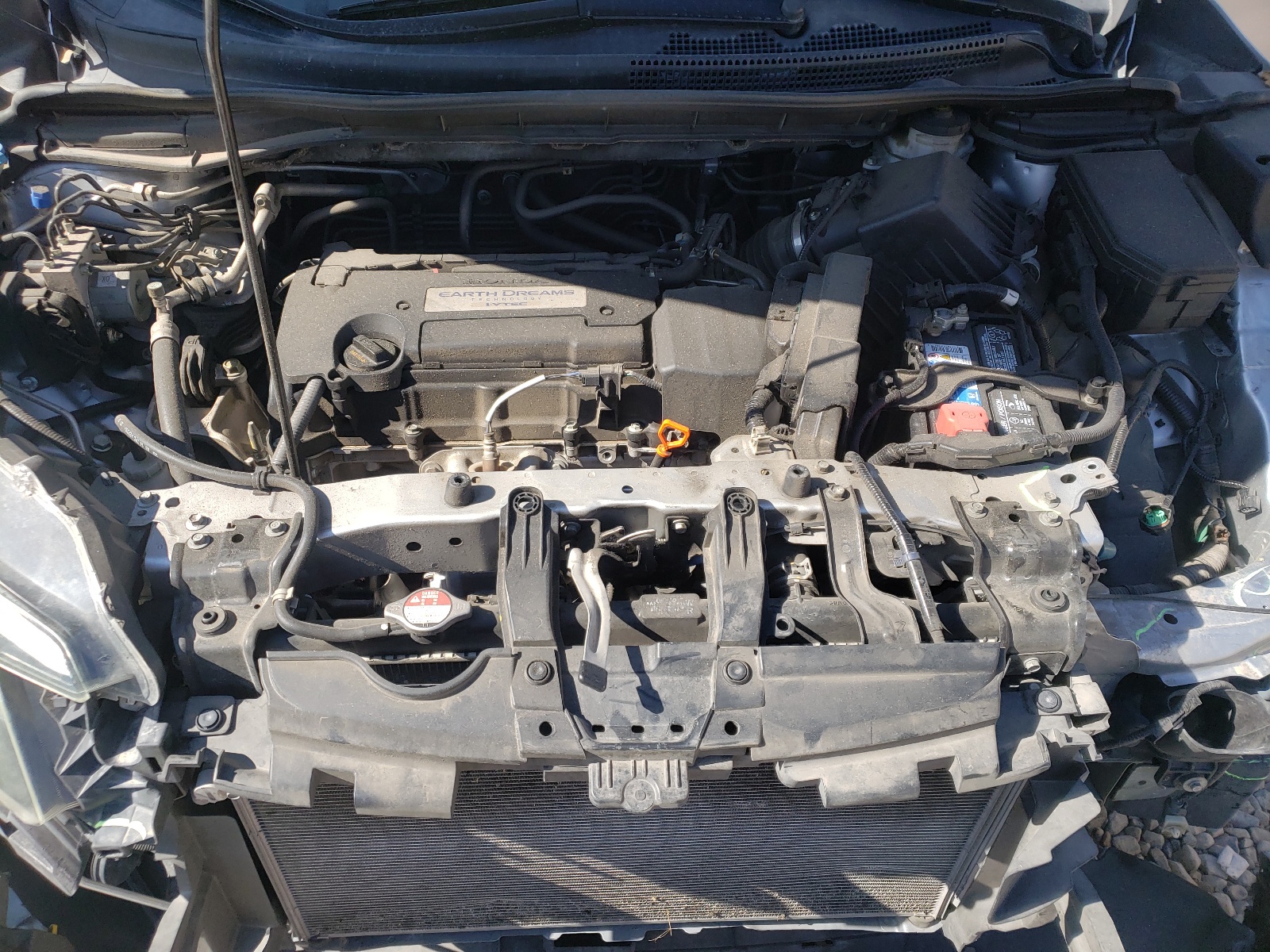 Photo 7 from auction – 2015 HONDA CR-V LX with VIN 3CZRM3H33FG703988