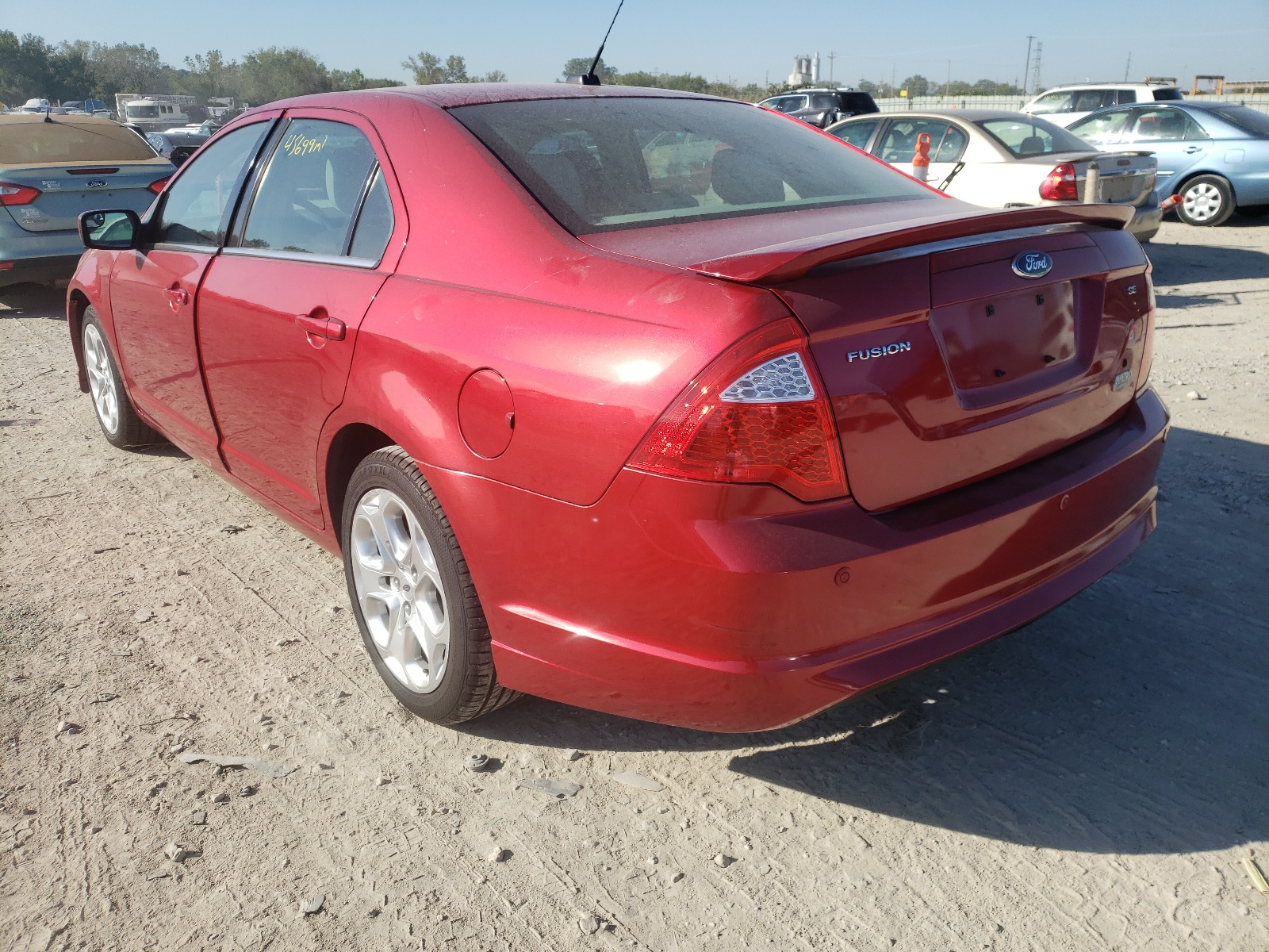 Photo 3 from auction – 2011 FORD FUSION SE with VIN 3FAHP0HA5BR139612