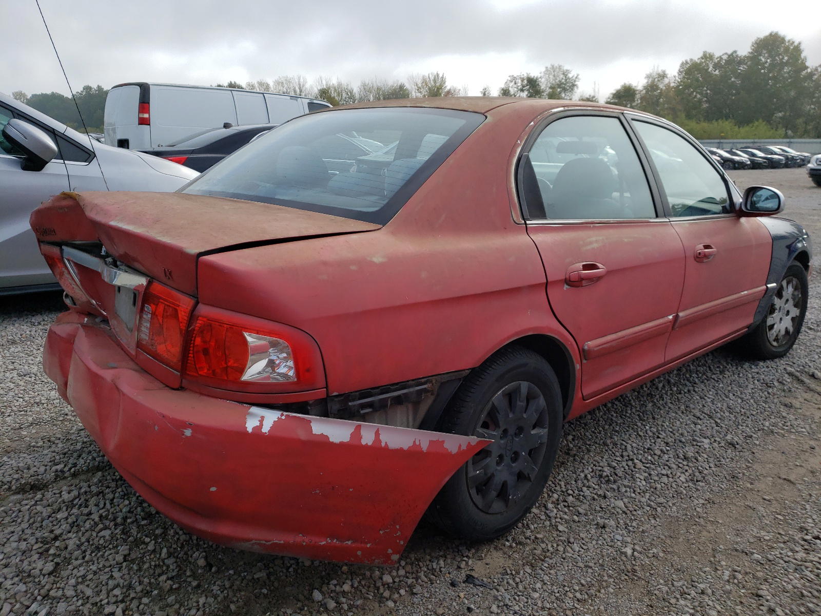 Photo 4 from auction – 2006 KIA OPTIMA LX with VIN KNAGD126X65455974