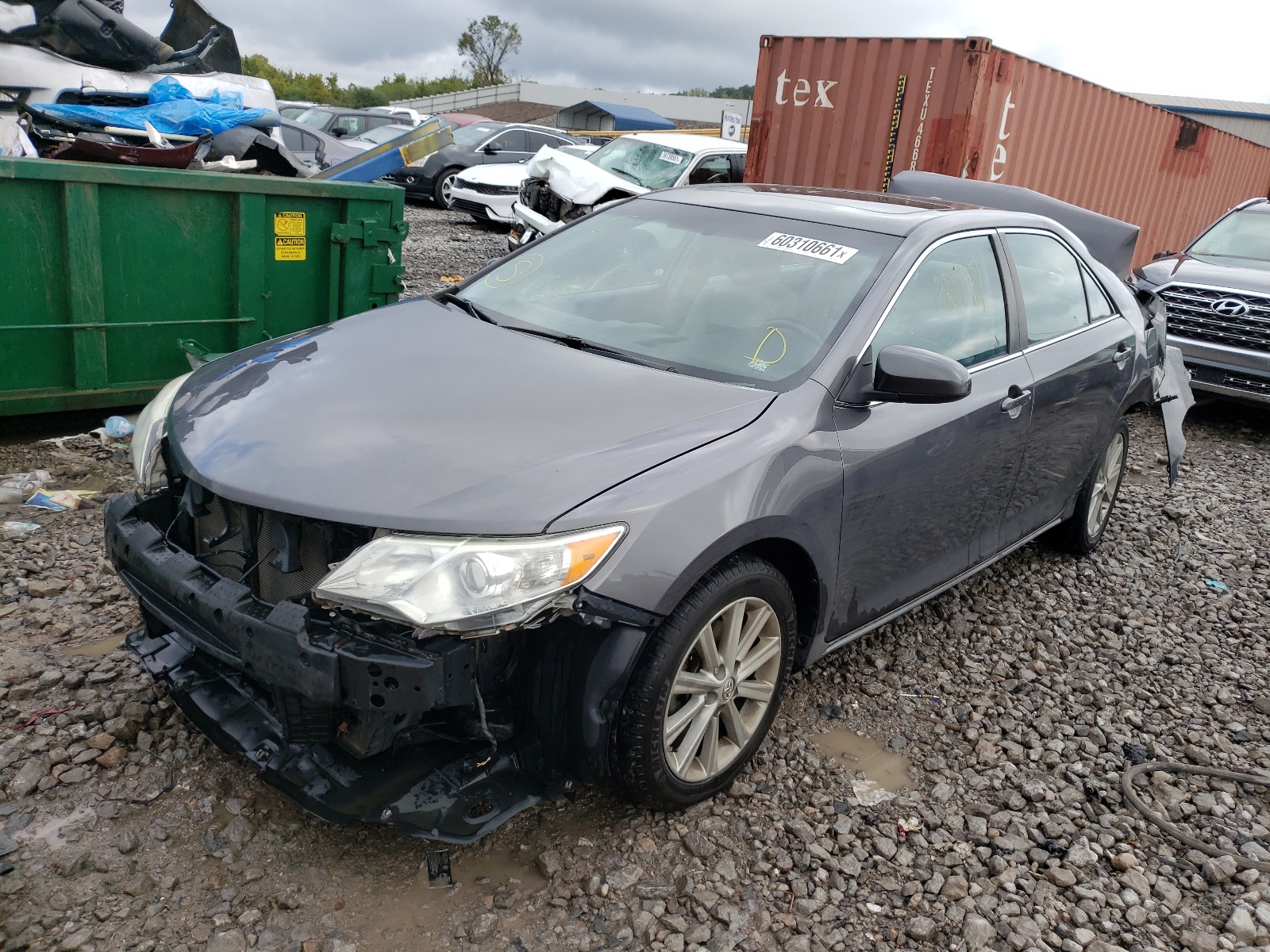 Photo 2 from auction – 2014 TOYOTA CAMRY L with VIN 4T4BF1FK2ER434900