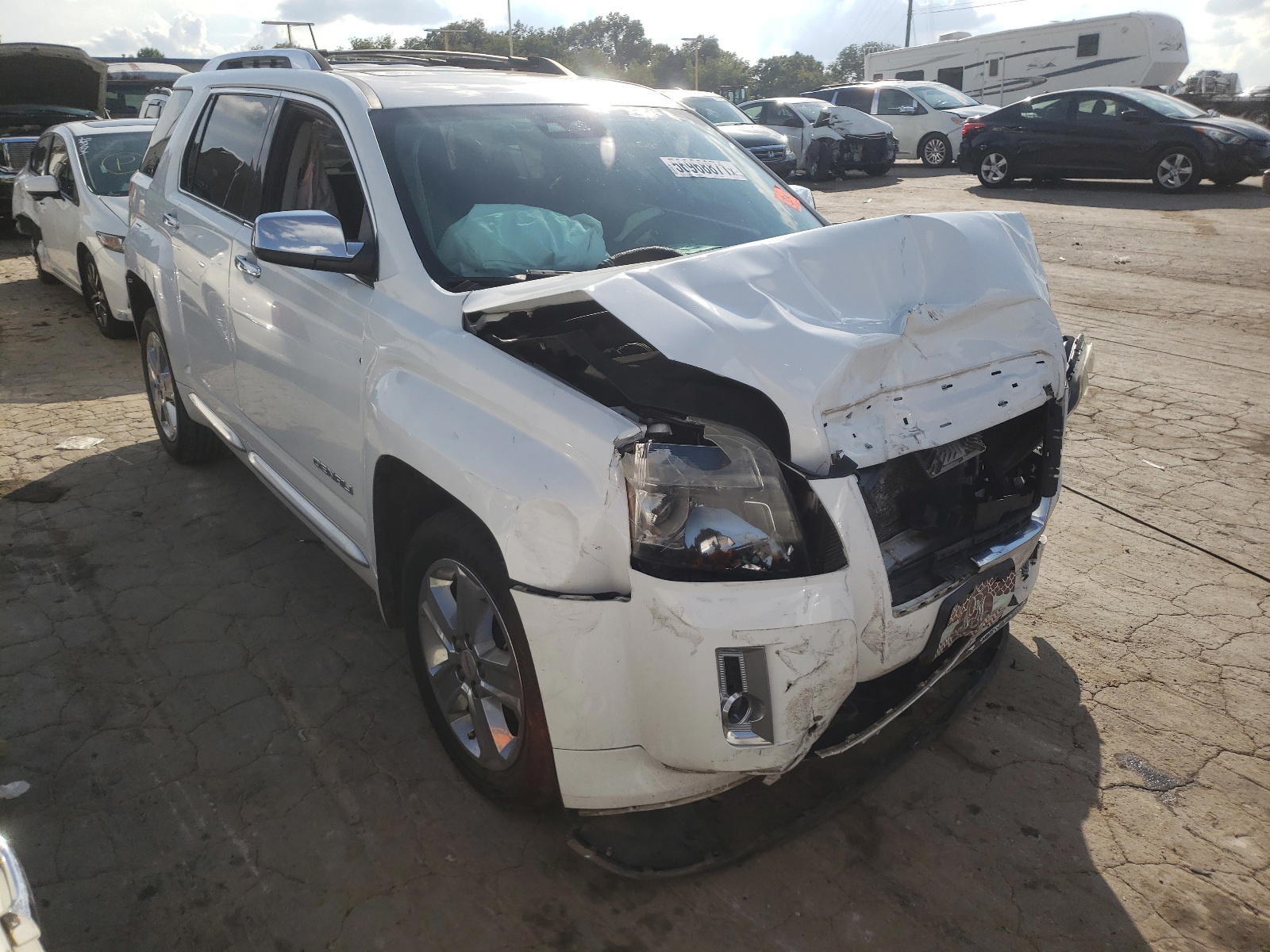 GMC TERRAIN DE 2013 with VIN 2GKALYEK4D6351015 - Photo from auction