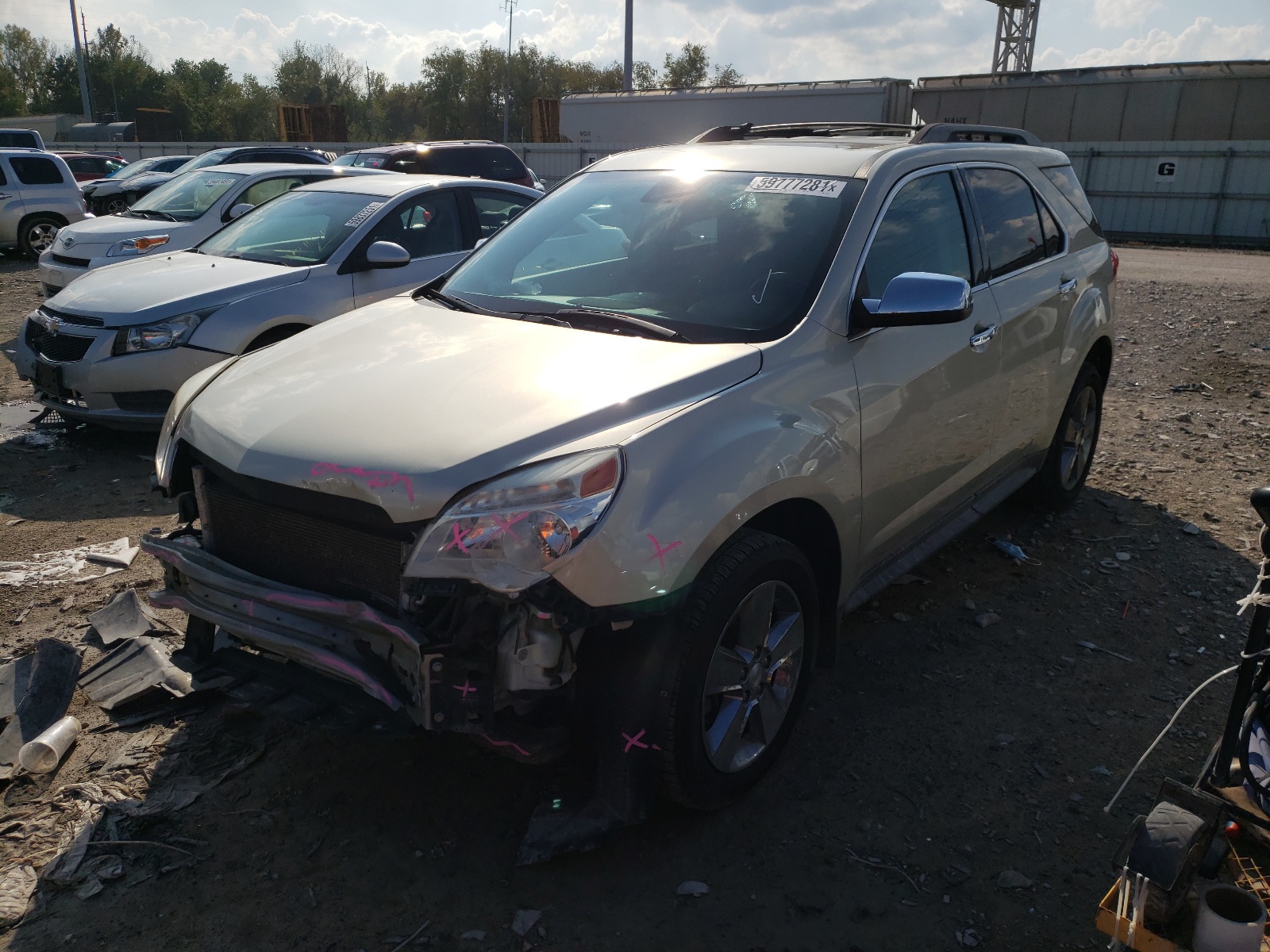 Photo 2 from auction – 2014 CHEVROLET EQUINOX LT with VIN 2GNALBEK0E6332852