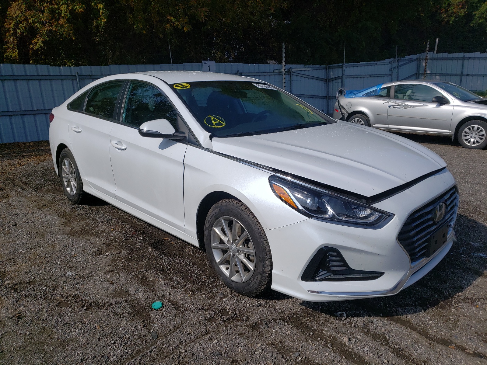 HYUNDAI SONATA SE 2019 with VIN 5NPE24AF0KH793848 - Photo from auction