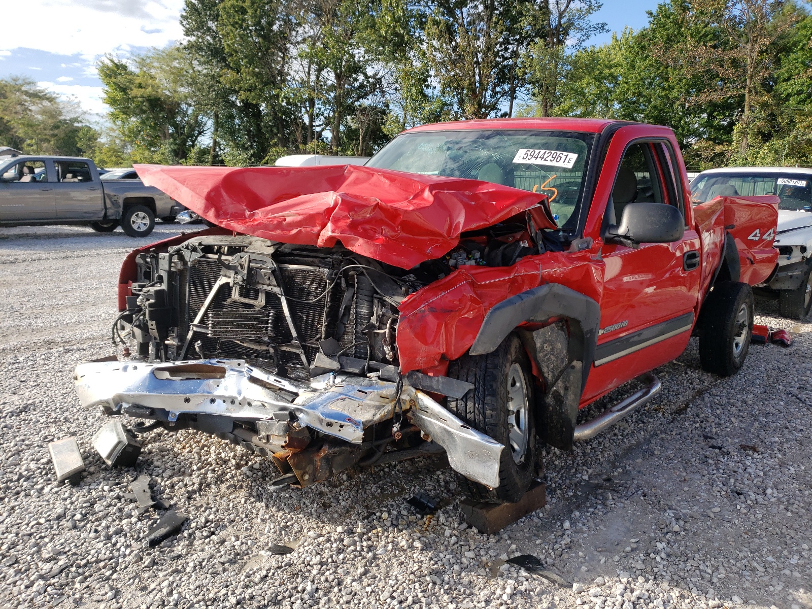 Photo 2 from auction – 2004 CHEVROLET SILVERADO with VIN 1GCHK24G94E328588