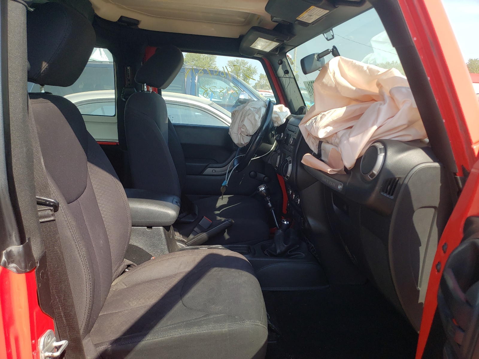 Photo 5 from auction – 2013 JEEP WRANGLER S with VIN 1C4AJWAG7DL622647