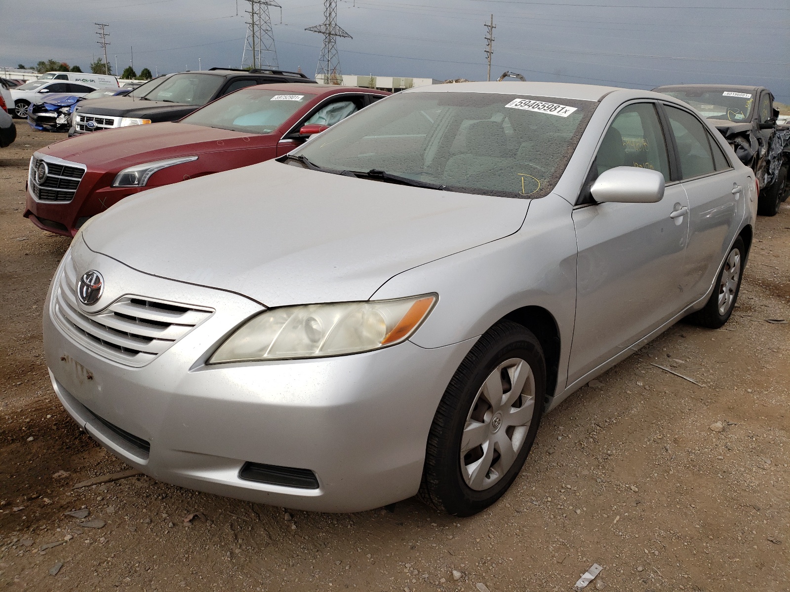 Photo 2 from auction – 2008 TOYOTA CAMRY CE with VIN 4T4BE46K58R041756