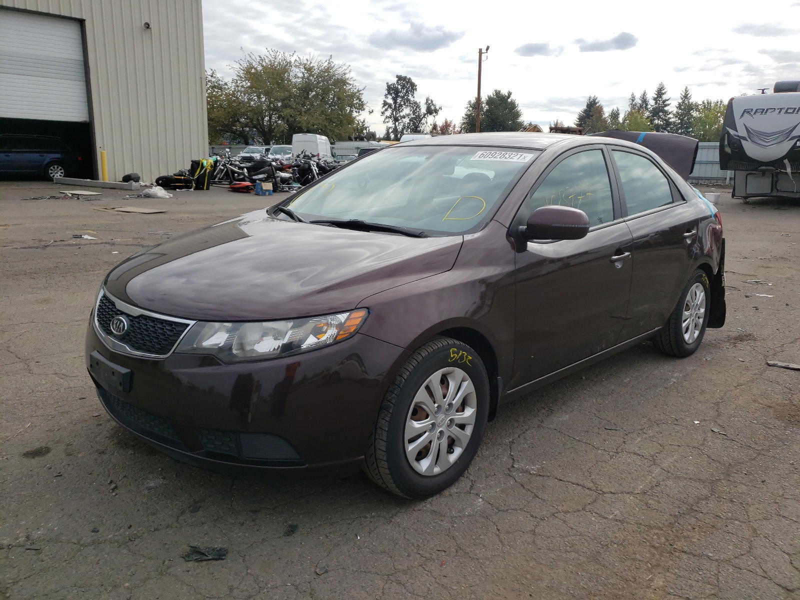 Photo 2 from auction – 2011 KIA FORTE EX with VIN KNAFU4A24B5448296