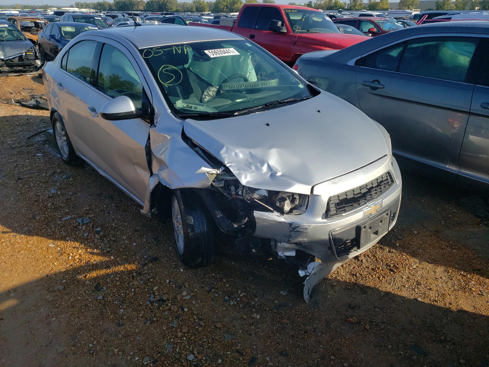 CHEVROLET SONIC LT 2014 with VIN 1G1JC5SH3E4153041 - Photo from auction