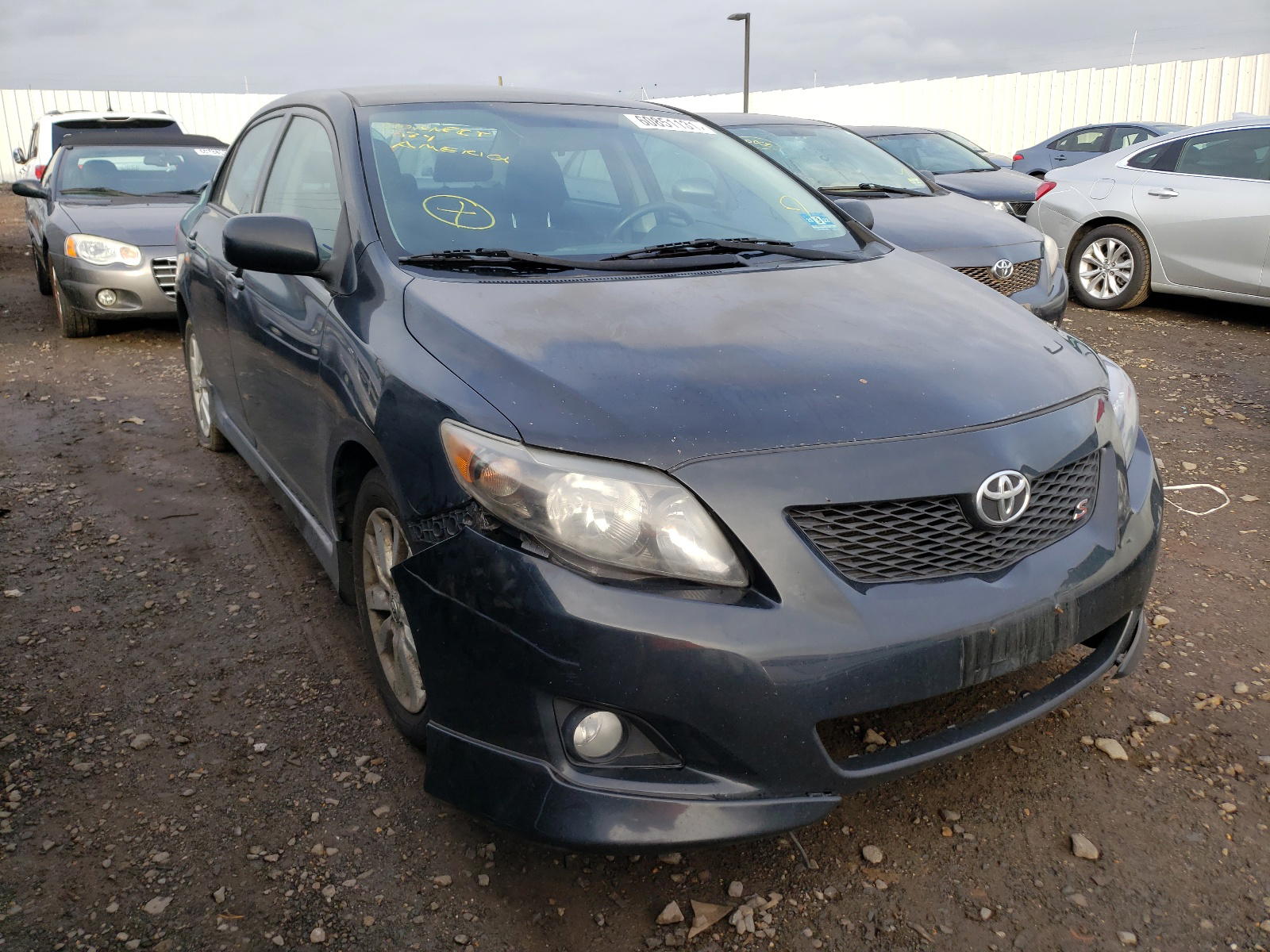 TOYOTA COROLLA BA 2009 with VIN 2T1BU40E79C170245 - Photo from auction