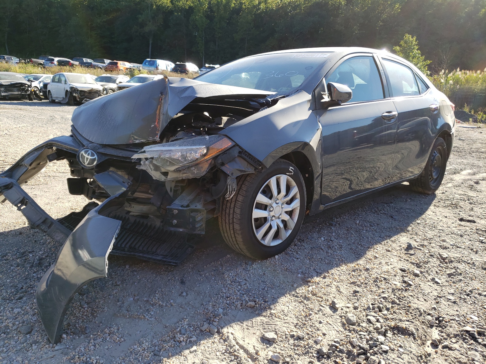 Photo 2 from auction – 2017 TOYOTA COROLLA L with VIN 2T1BURHE8HC825173