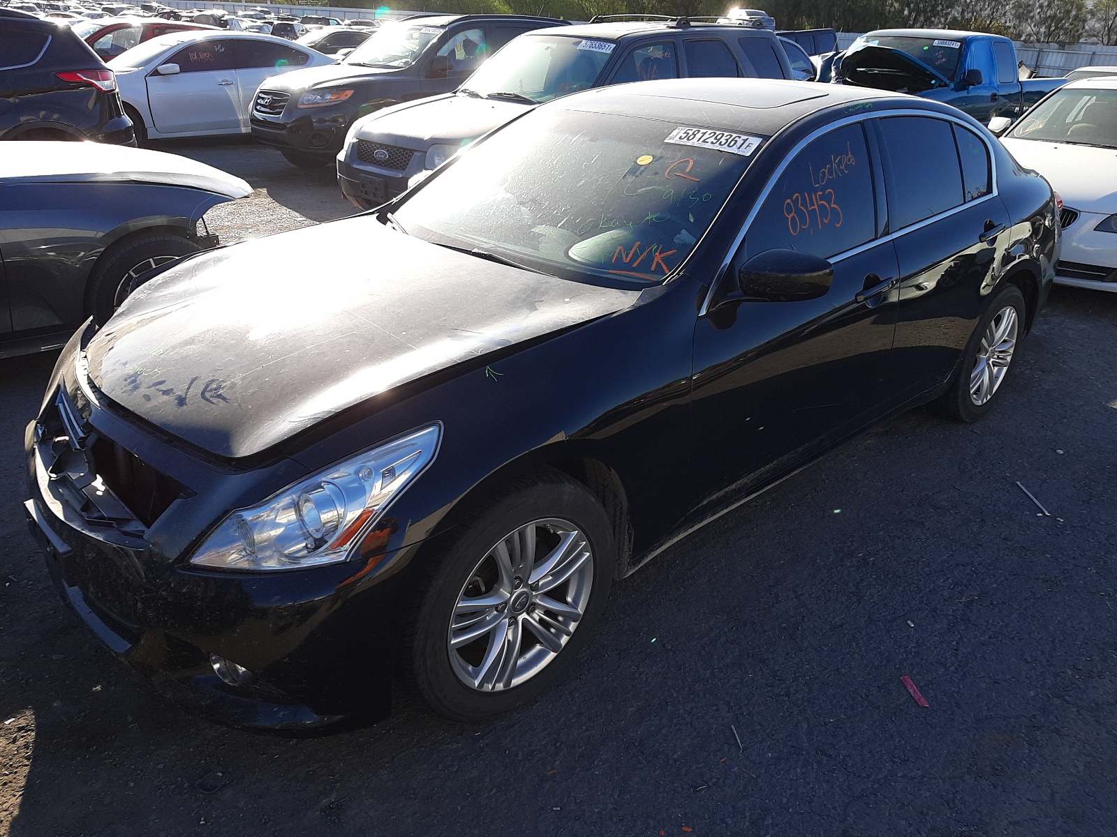 Photo 2 from auction – 2012 INFINITI G37 with VIN JN1CV6AR0CM973359
