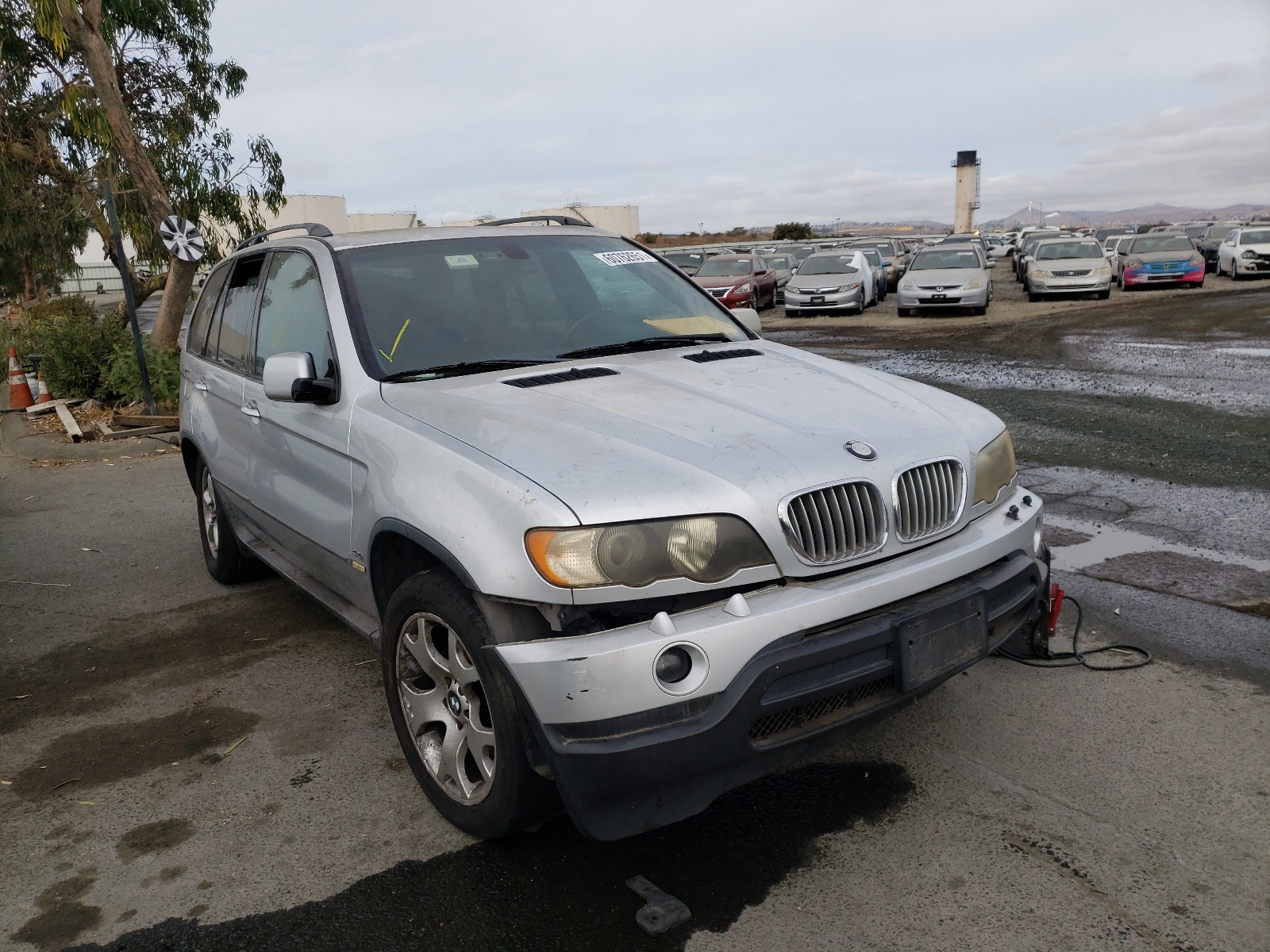 BMW X5 4.4I 2001 with VIN WBAFB33531LH21037 - Photo from auction