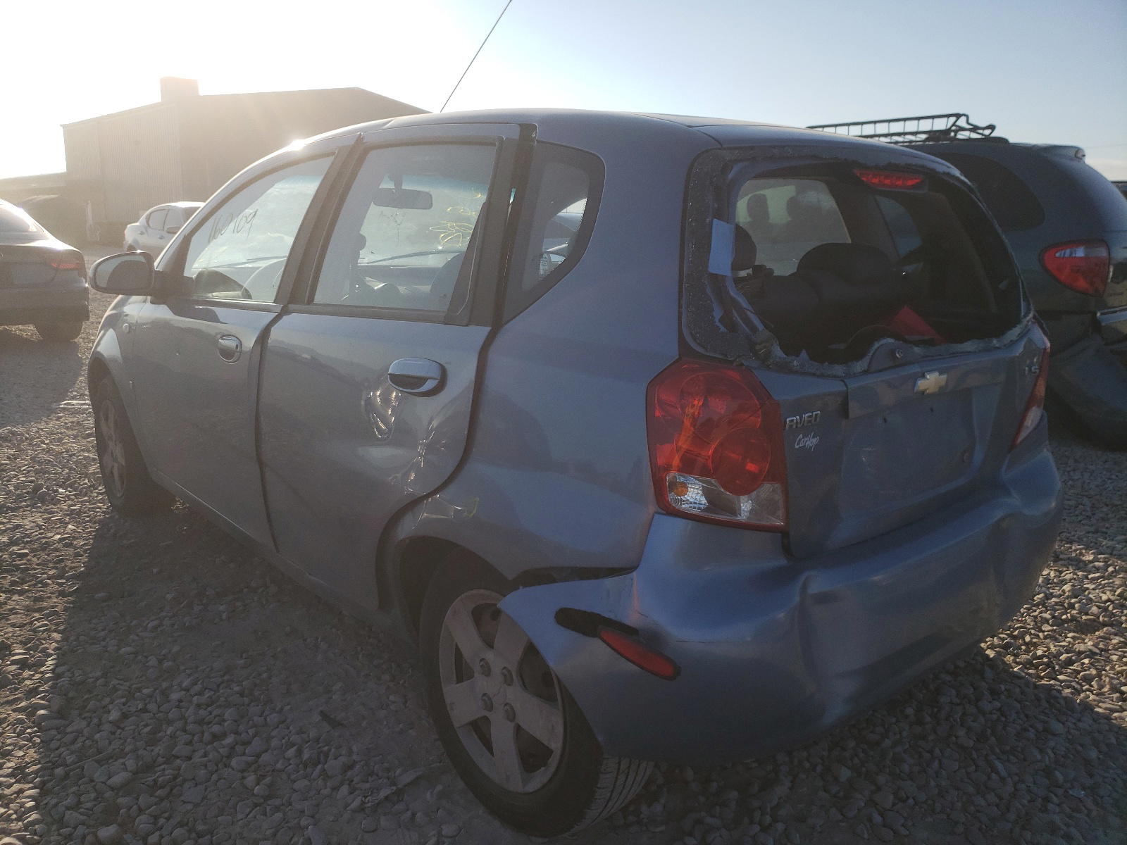 Photo 3 from auction – 2007 CHEVROLET AVEO BASE with VIN KL1TD66677B788846