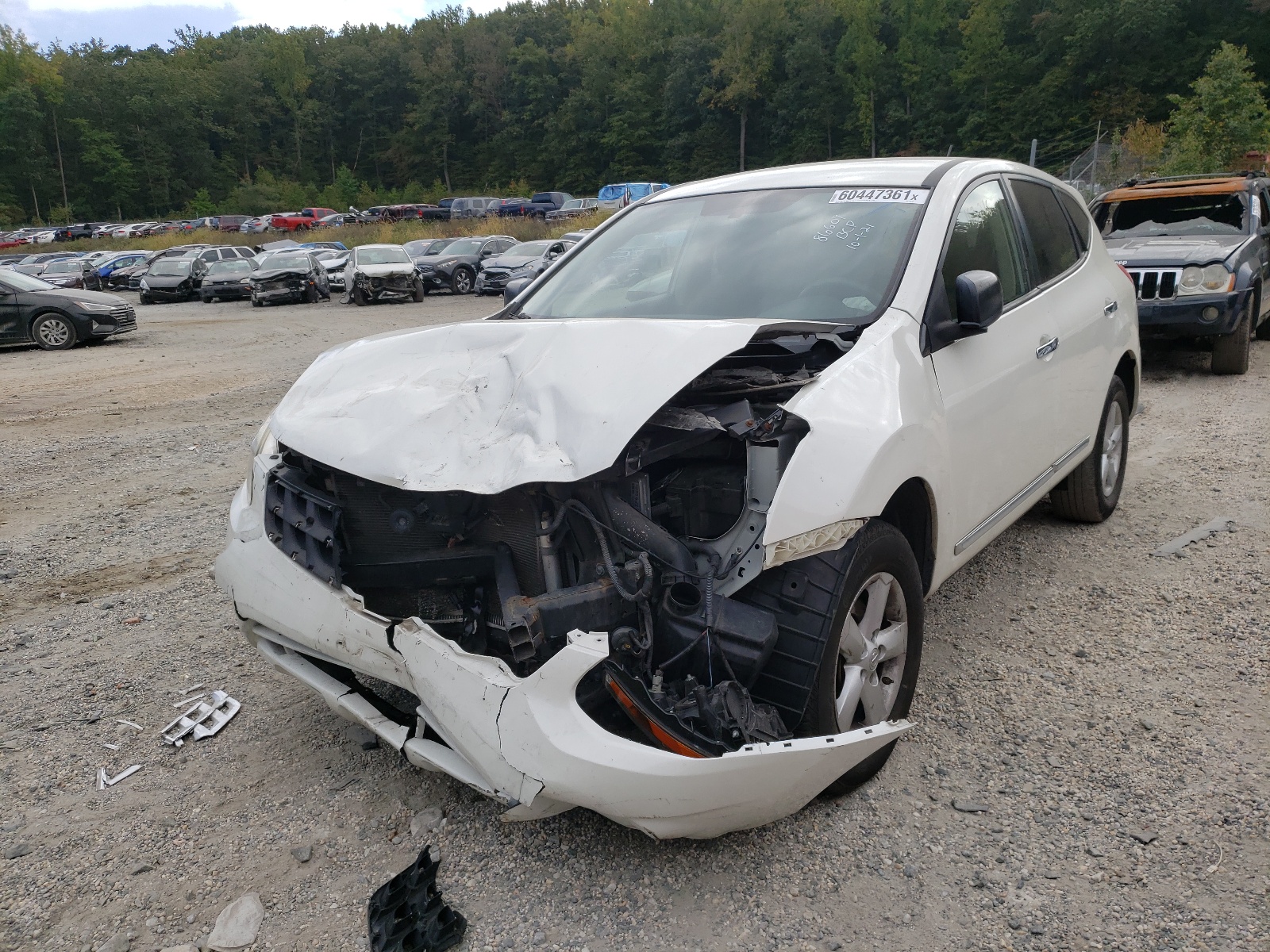 Photo 9 from auction – 2012 NISSAN ROGUE S with VIN JN8AS5MV2CW388100