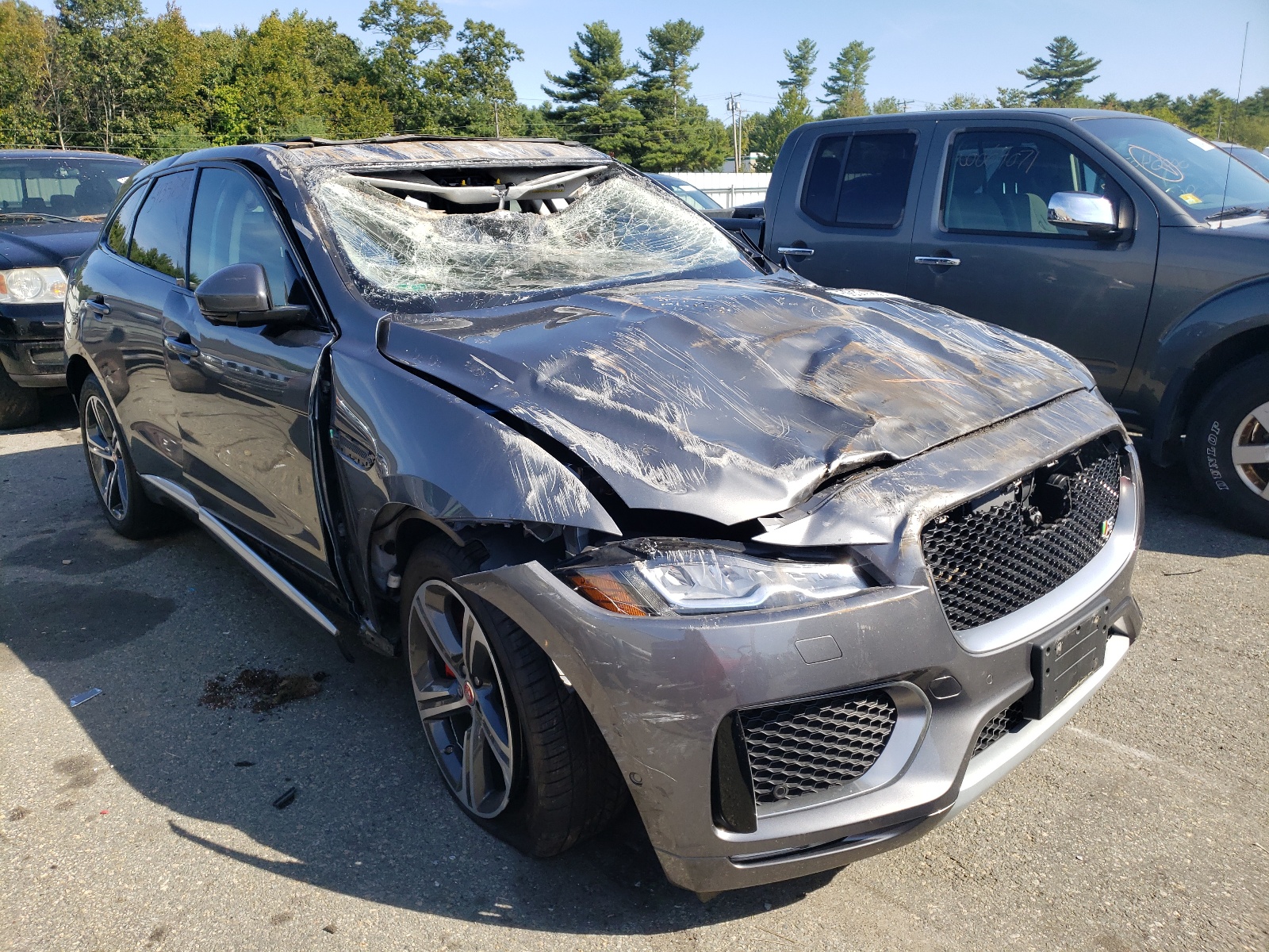 JAGUAR F-PACE S 2018 with VIN SADCM2FV1JA298350 - Photo from auction