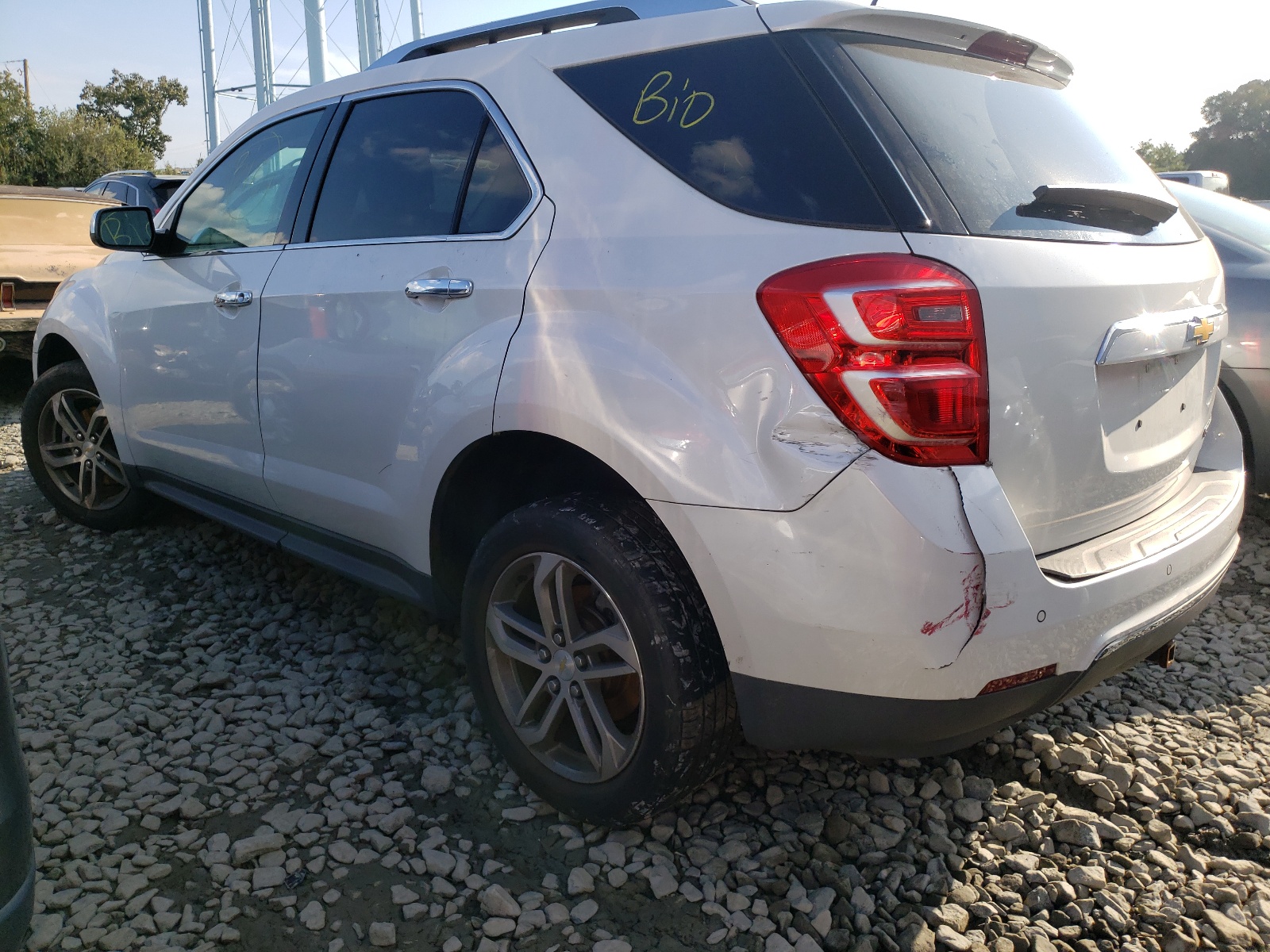 Photo 3 from auction – 2016 CHEVROLET EQUINOX LT with VIN 2GNALDEK2G6143196