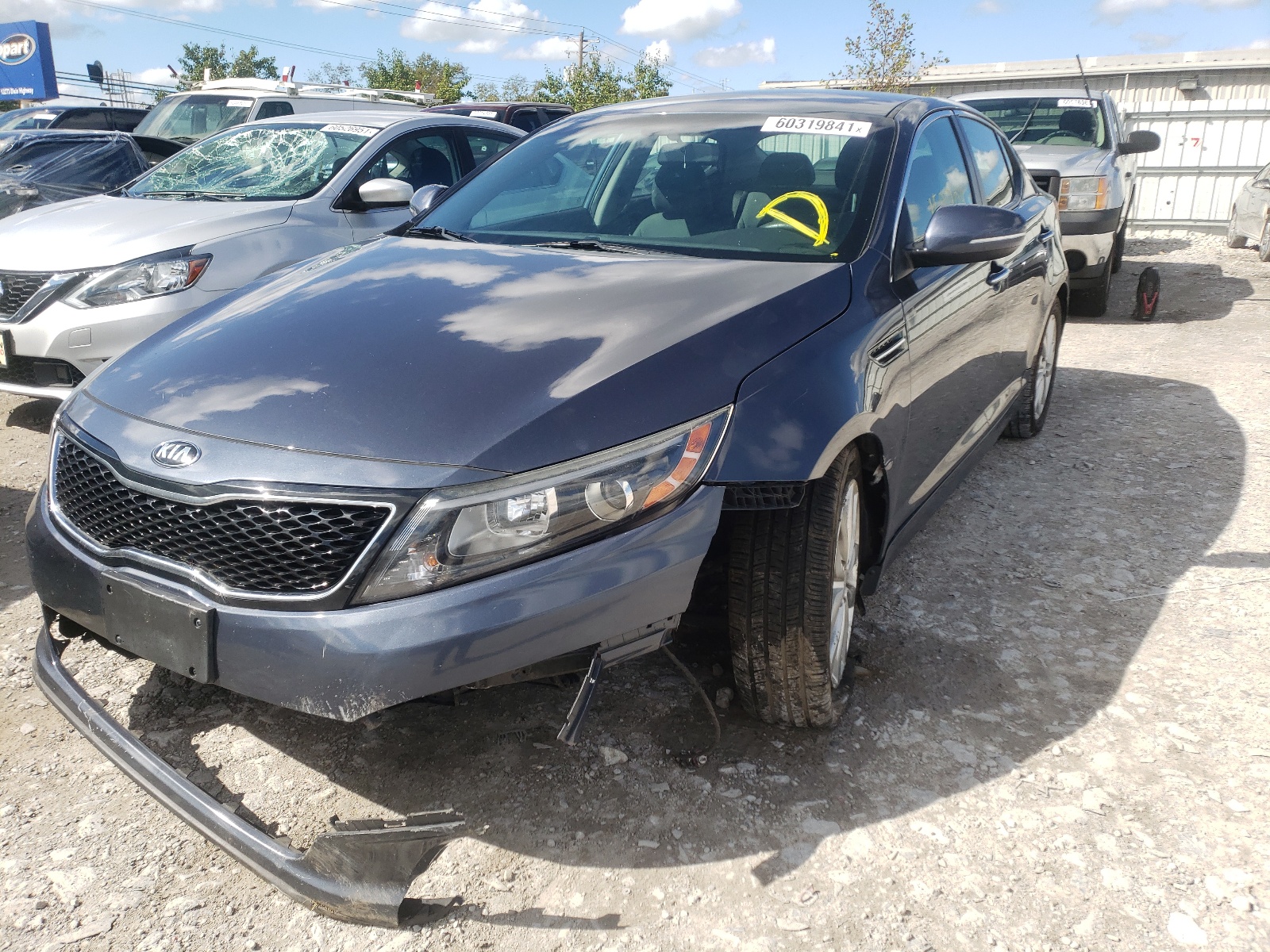 Photo 2 from auction – 2015 KIA OPTIMA LX with VIN 5XXGM4A77FG416771