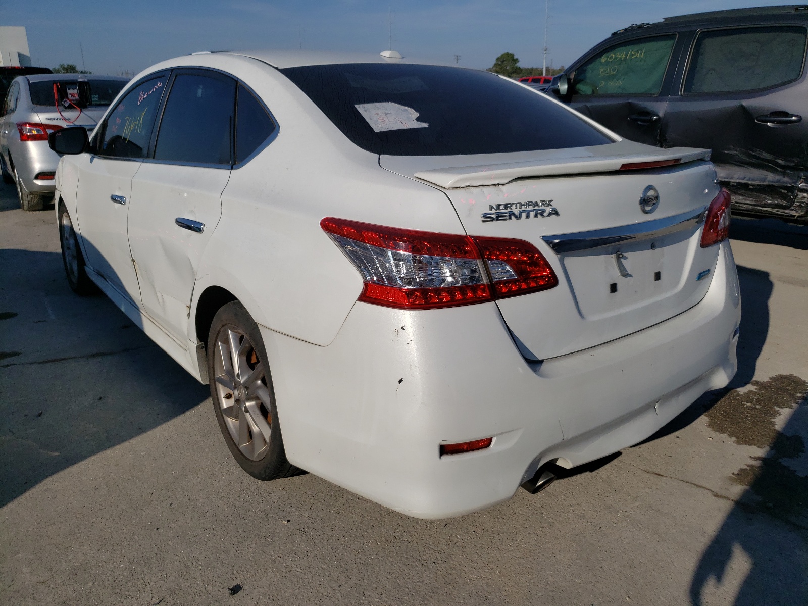 Photo 3 from auction – 2014 NISSAN SENTRA S with VIN 3N1AB7AP9EY339830