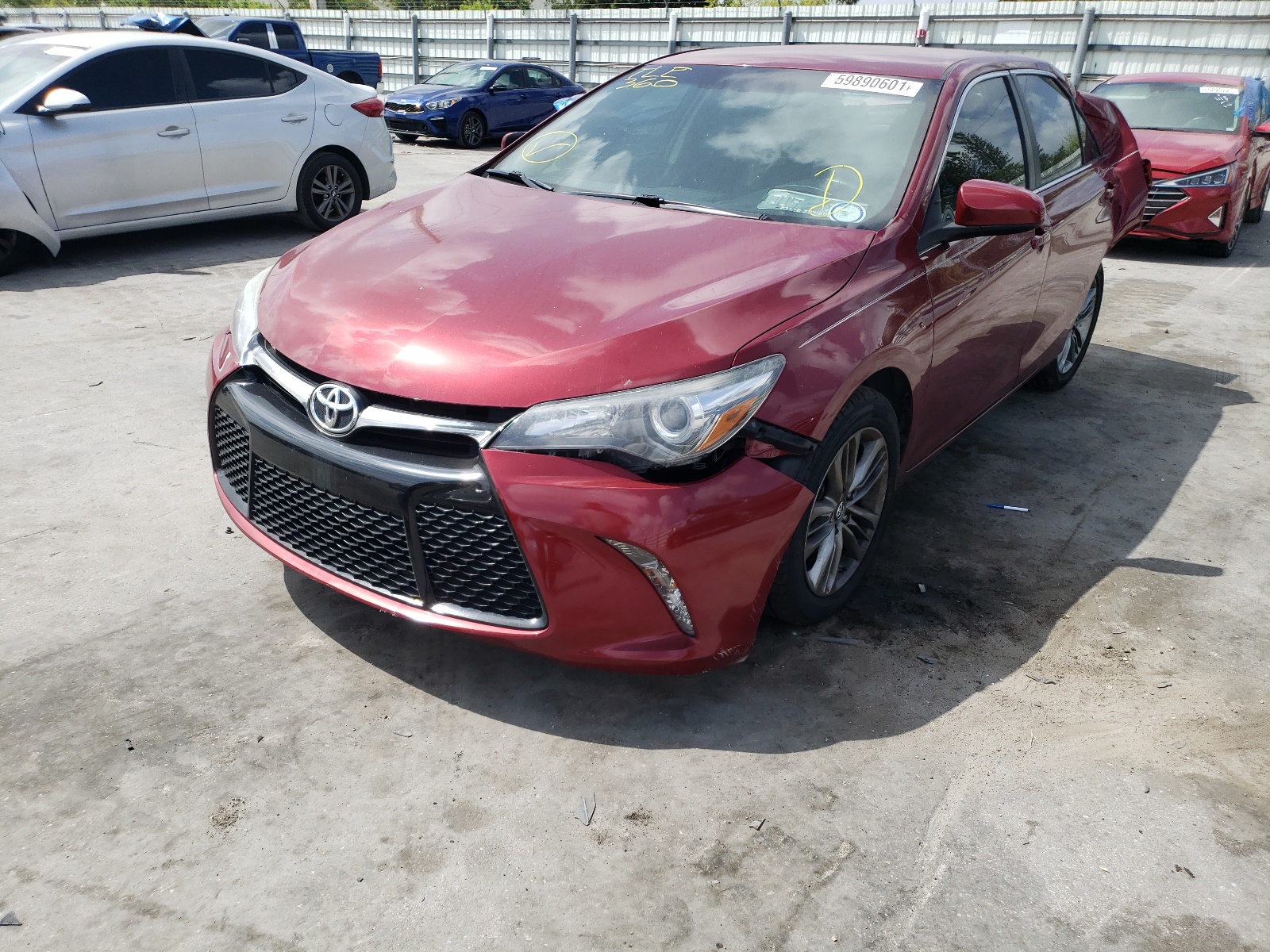 Photo 2 from auction – 2017 TOYOTA CAMRY LE with VIN 4T1BF1FK0HU730142