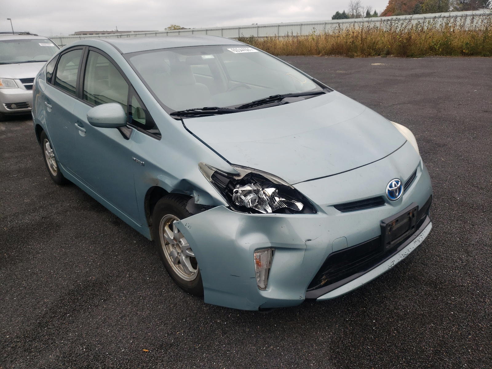 TOYOTA PRIUS 2012 with VIN JTDKN3DU0C5376052 - Photo from auction