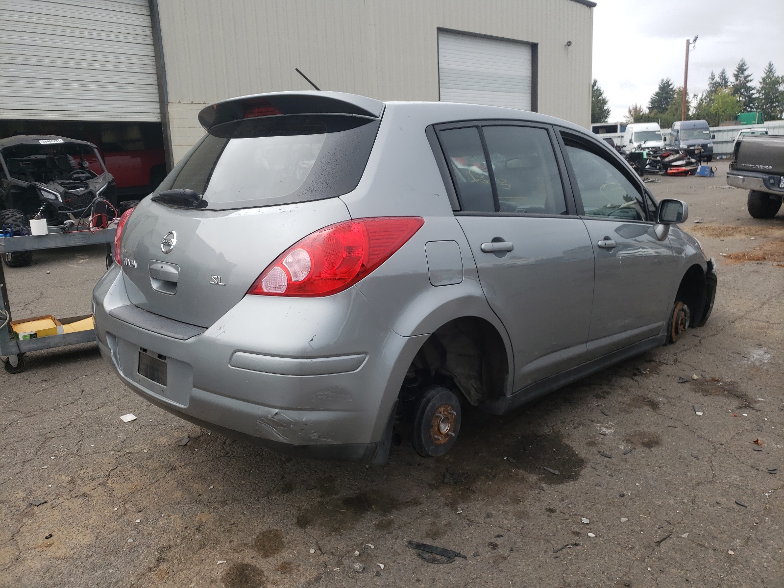 Photo 4 from auction – 2008 NISSAN VERSA S with VIN 3N1BC13EX8L379202