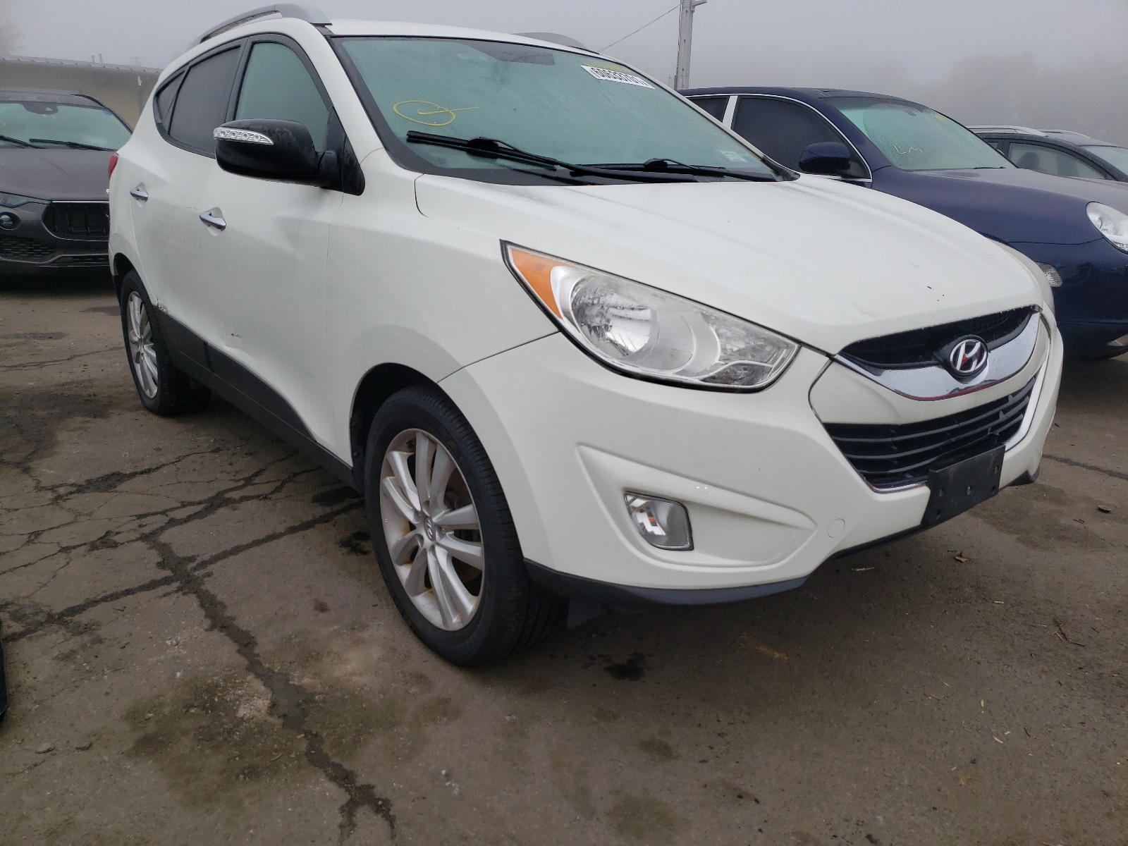 HYUNDAI TUCSON 2011 with VIN KM8JUCAC0AU023044 - Photo from auction