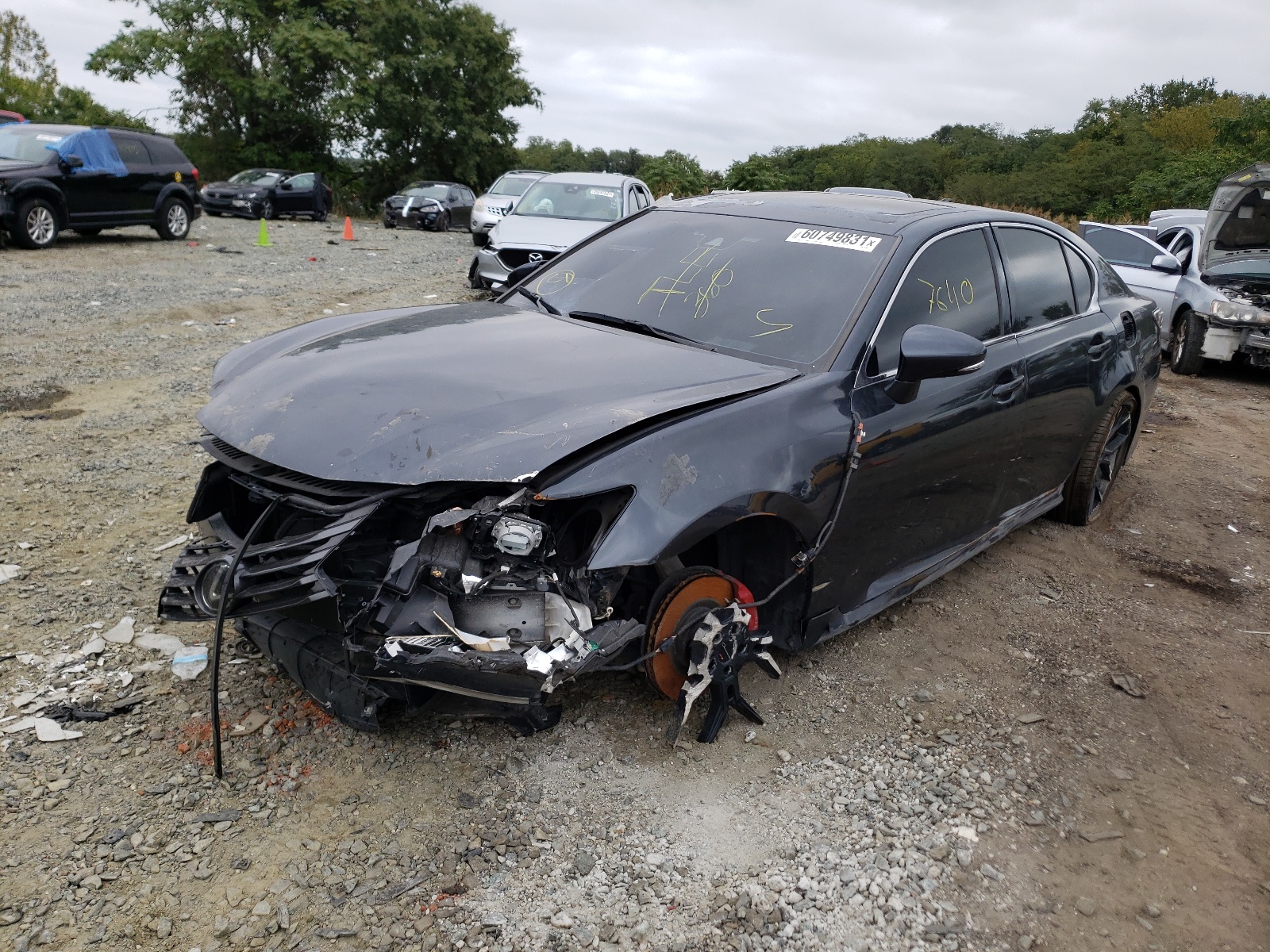 Photo 2 from auction – 2018 LEXUS GS 350 BAS with VIN JTHCZ1BLXJA007810