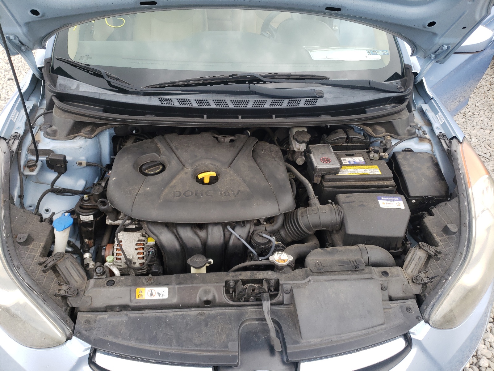 Photo 7 from auction – 2012 HYUNDAI ELANTRA GL with VIN KMHDH4AE3CU309448