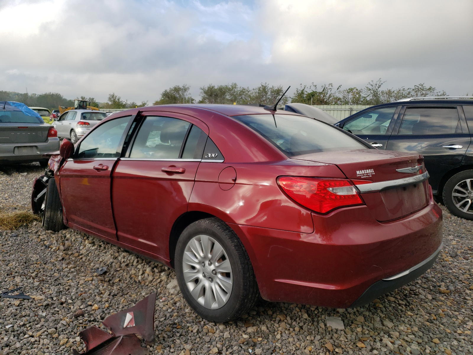 Photo 3 from auction – 2014 CHRYSLER 200 LX with VIN 1C3CCBAB8EN212076